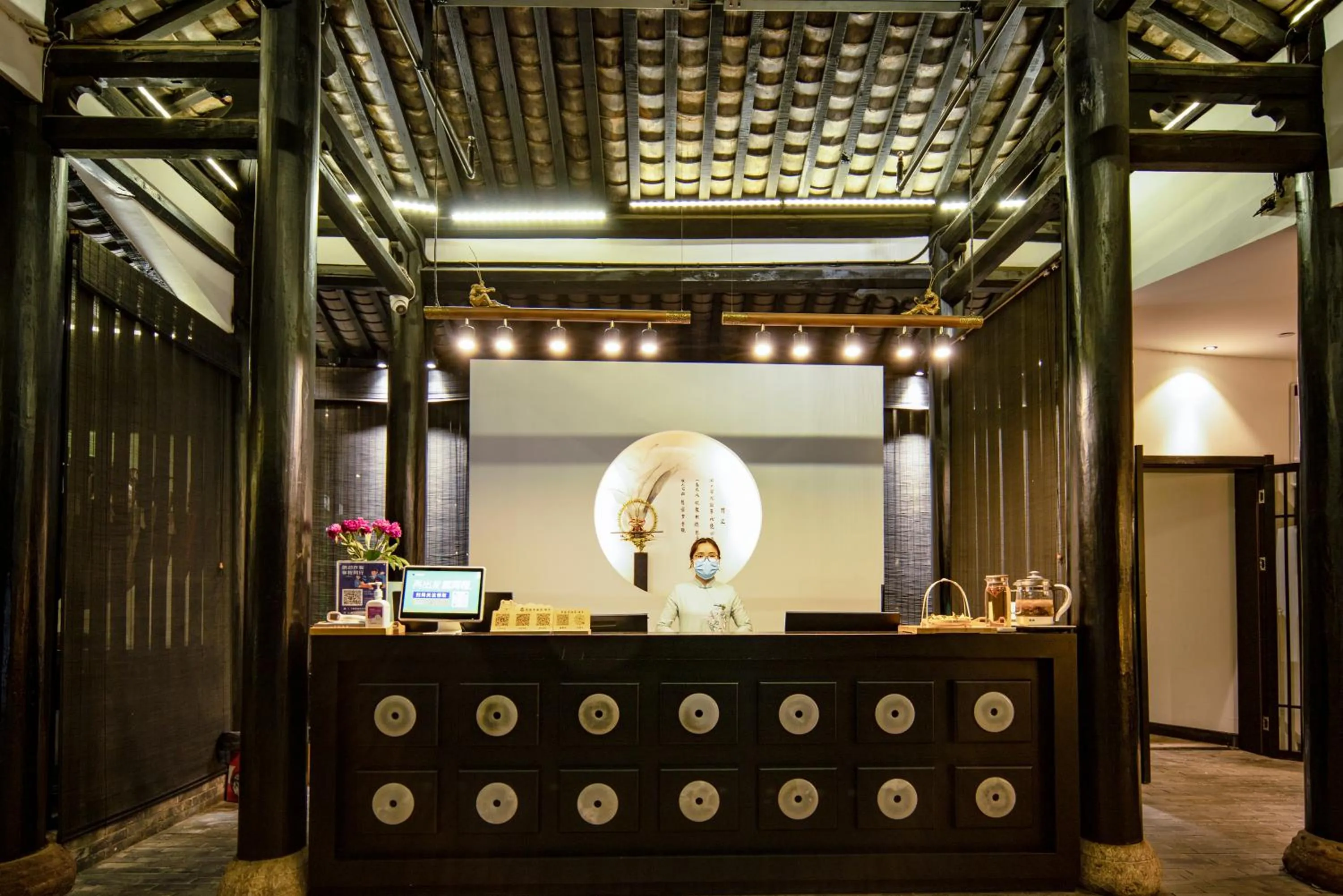 Lobby or reception in Gongxili-Xijian Hotel - Kunming Dongfeng East Road Dashuying Metro Station