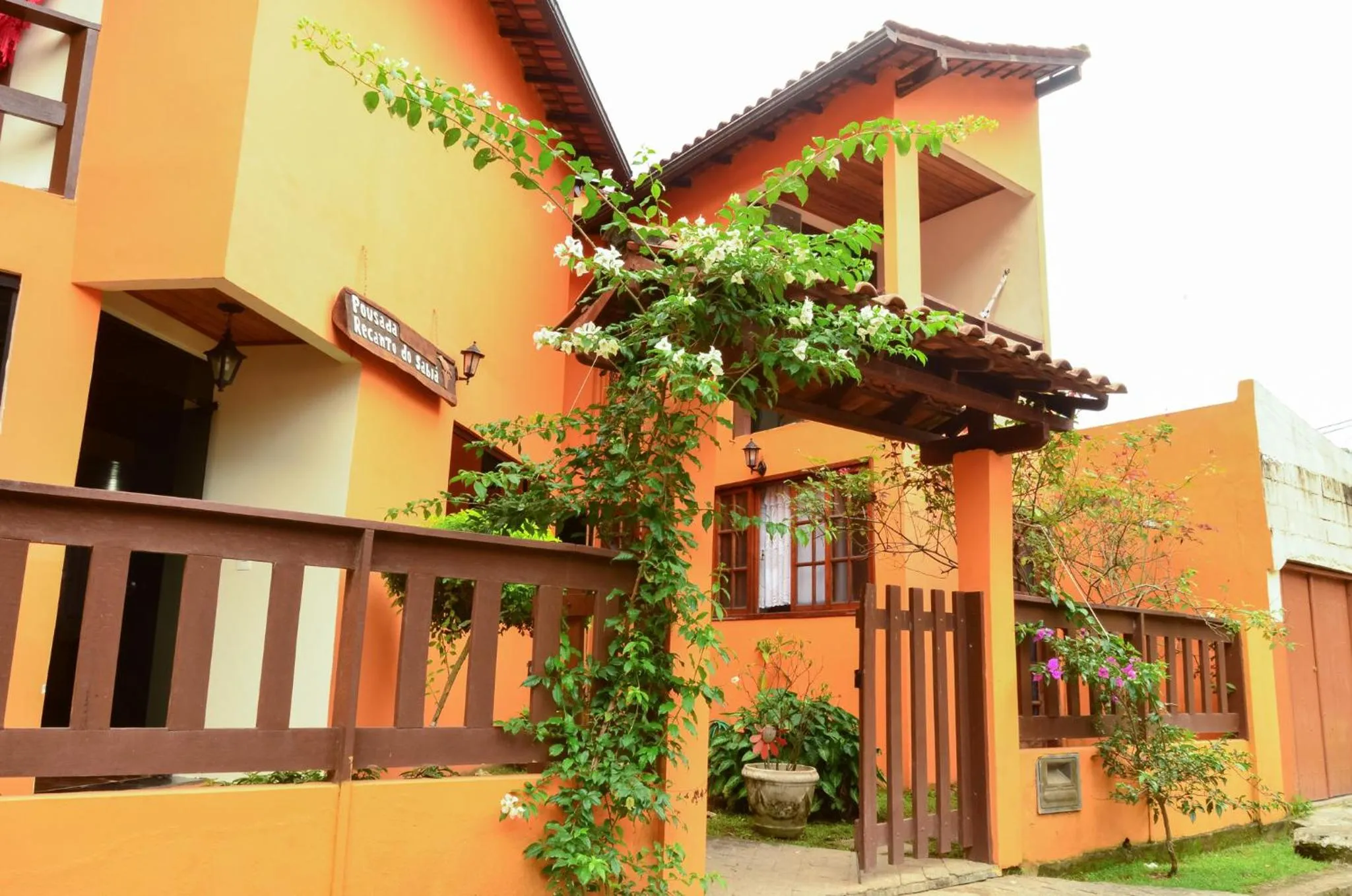 Facade/entrance in Pousada Recanto do Sabiá