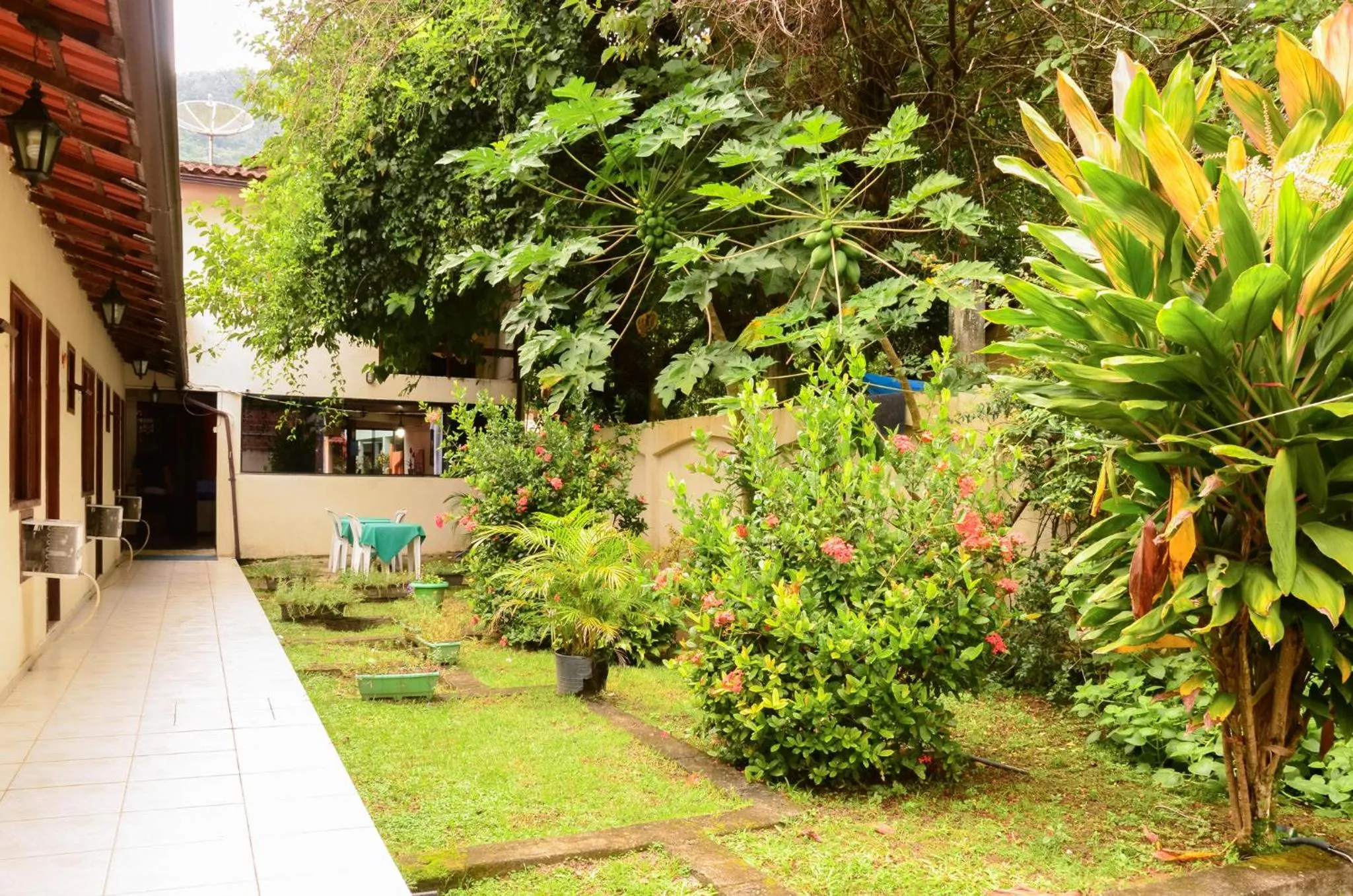 Garden in Pousada Recanto do Sabiá