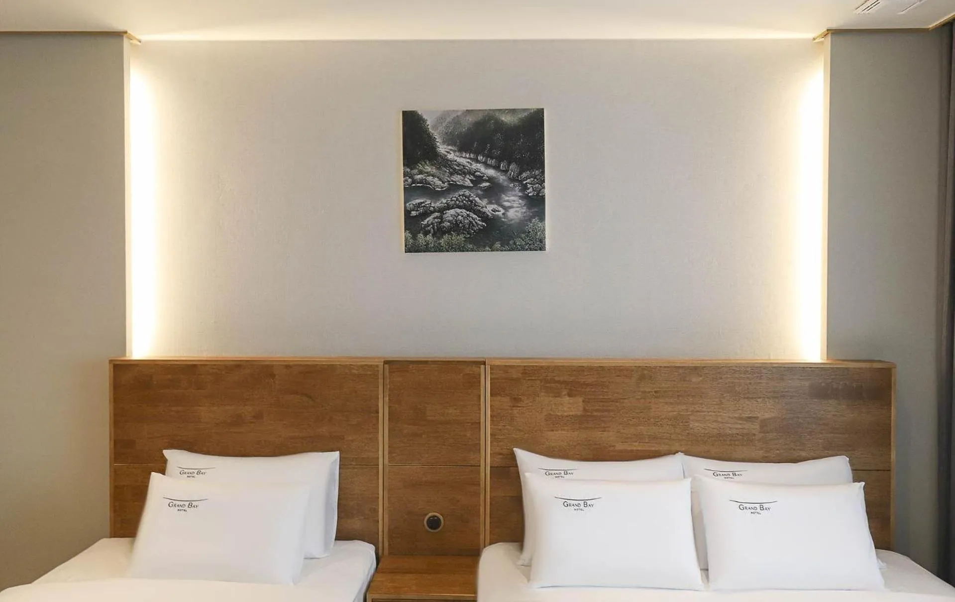 Bed in Hotel Grand Bay Boryeong