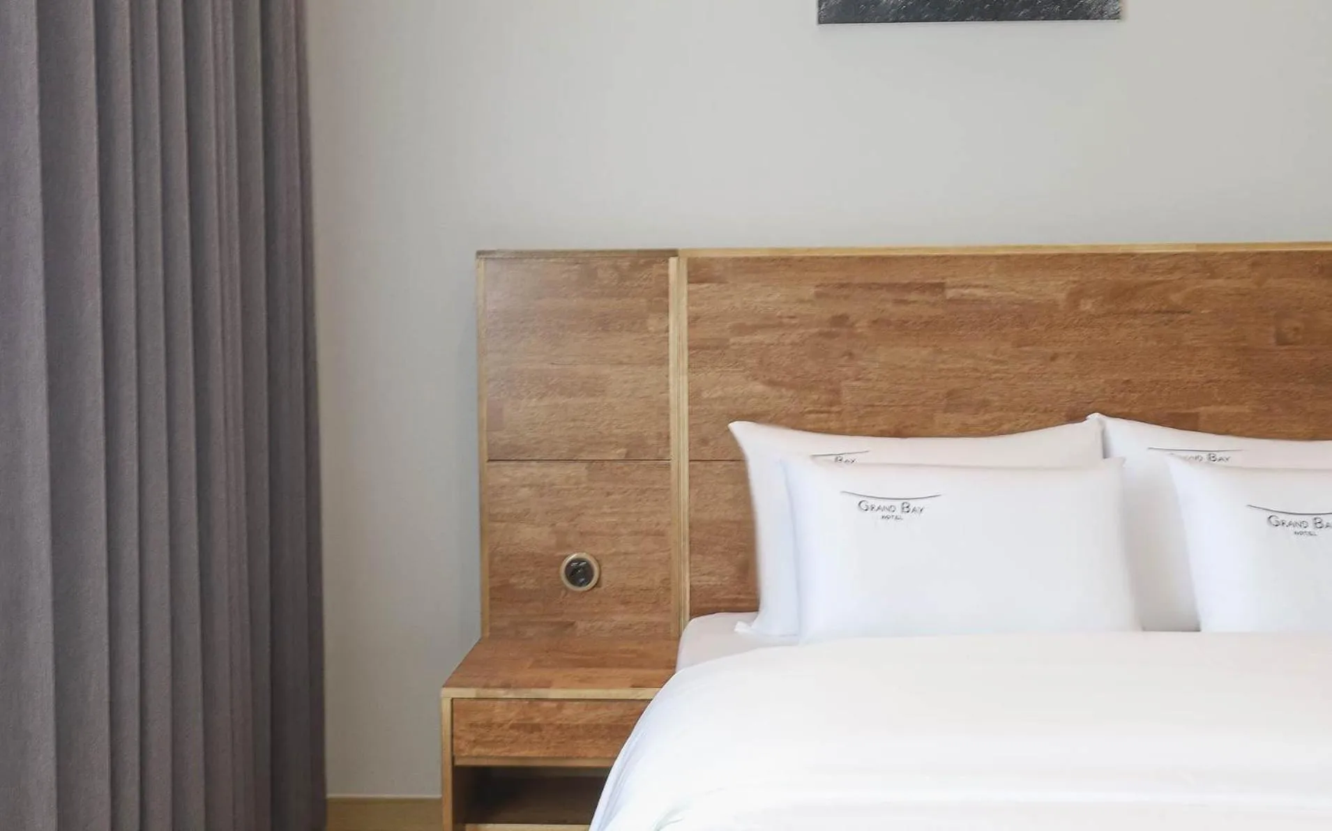 Bed in Hotel Grand Bay Boryeong