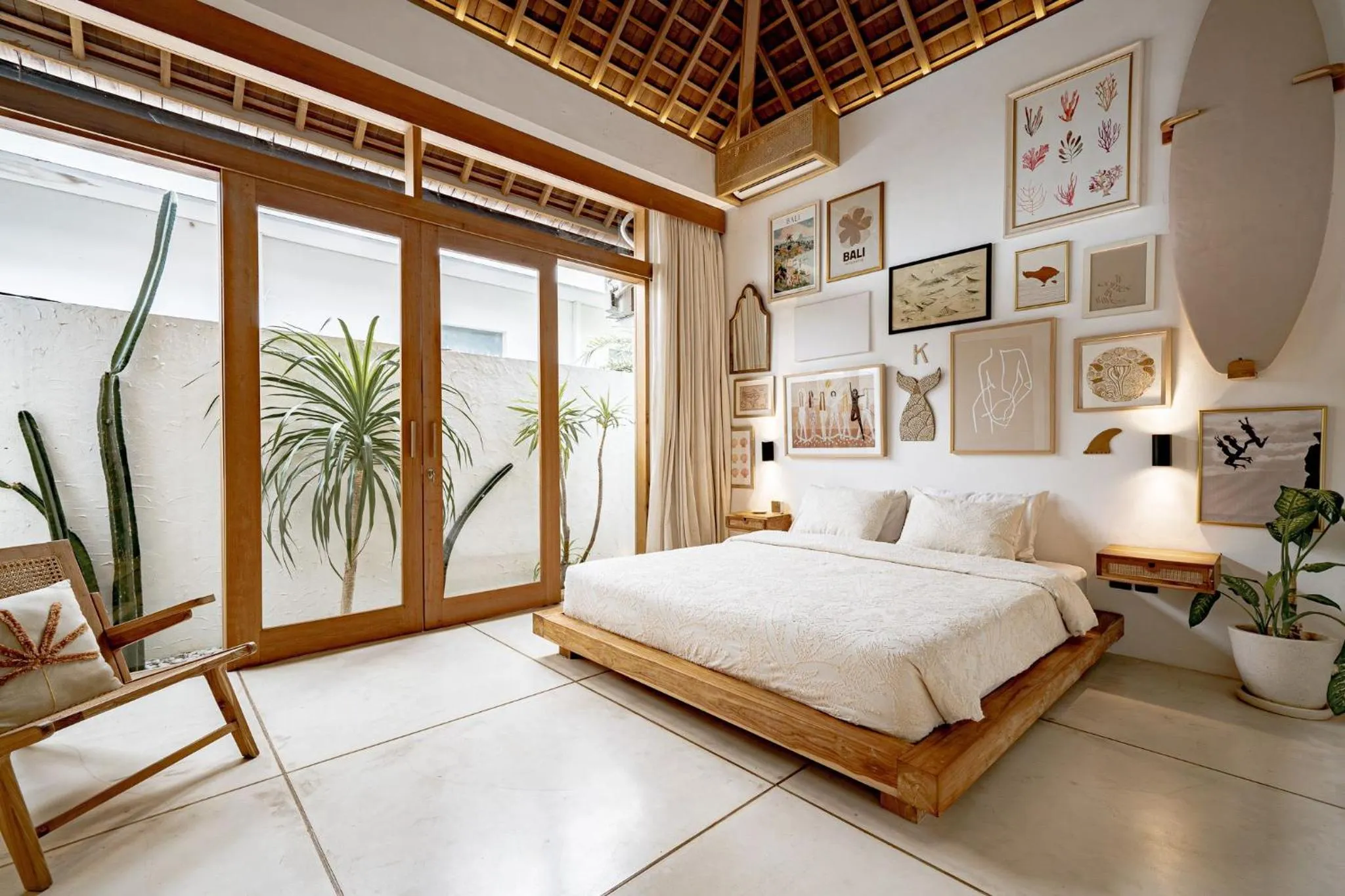 Bed in Villa Kerang Sue