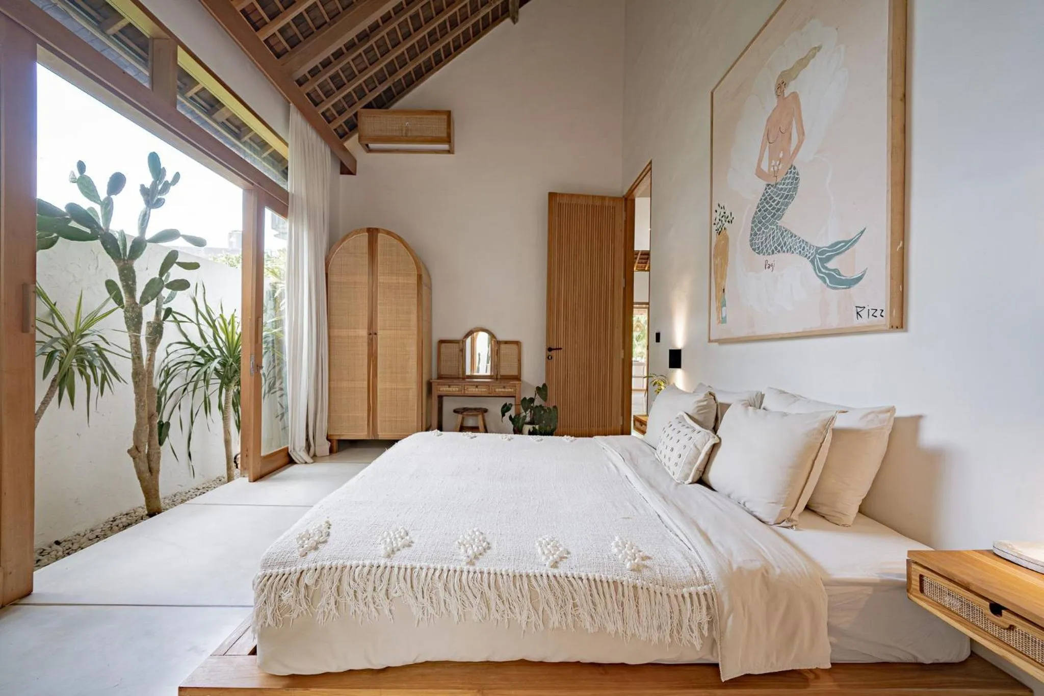 Bed in Villa Kerang Sue