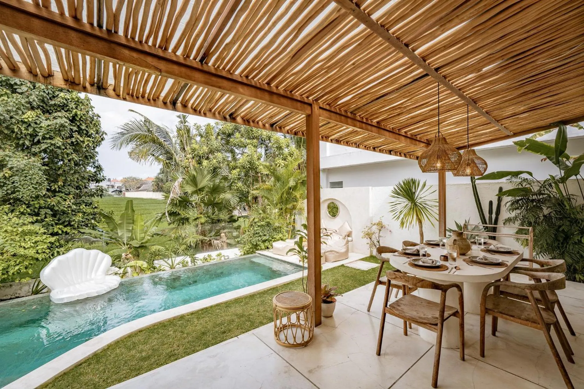 Patio in Villa Kerang Sue