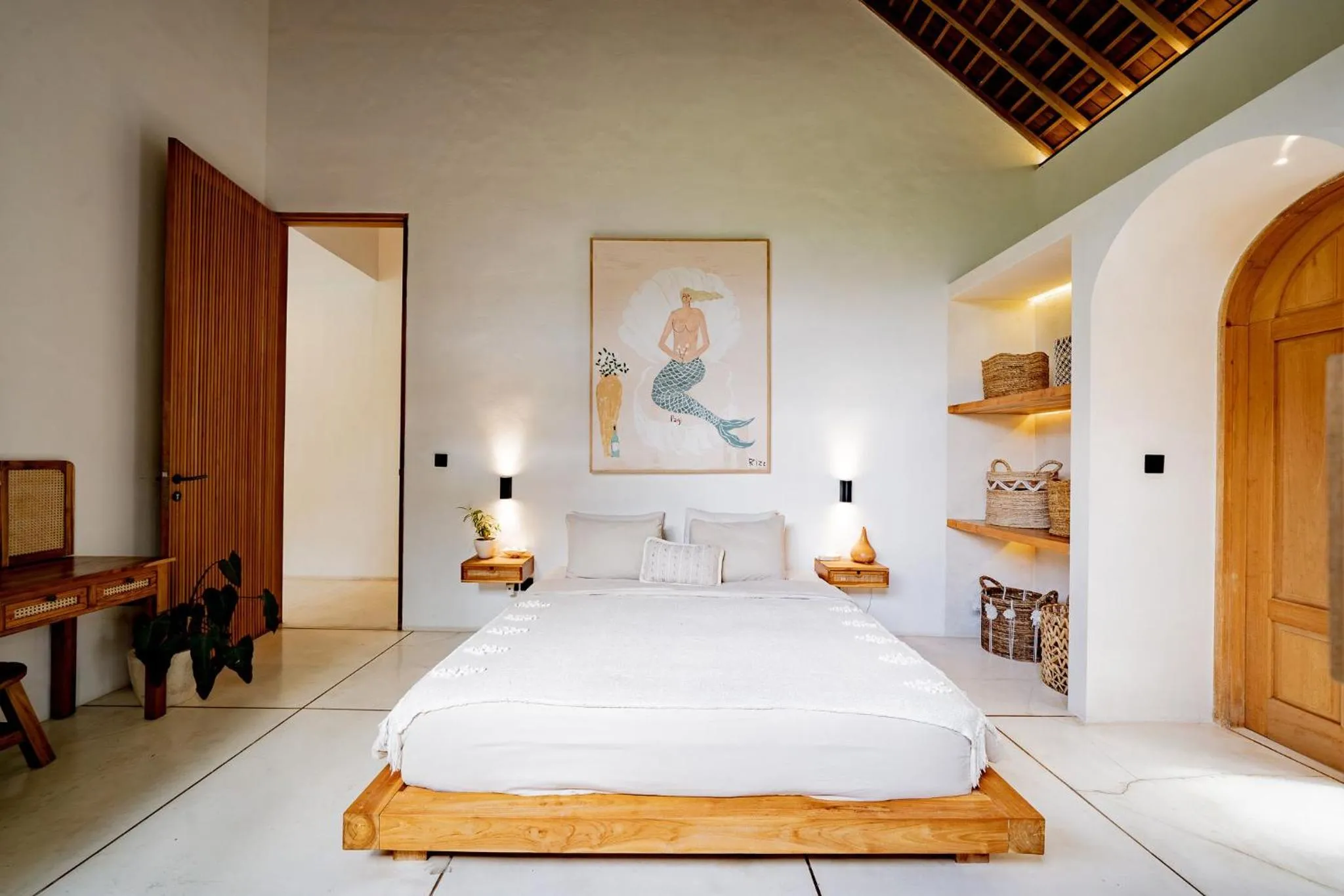 Bed in Villa Kerang Sue