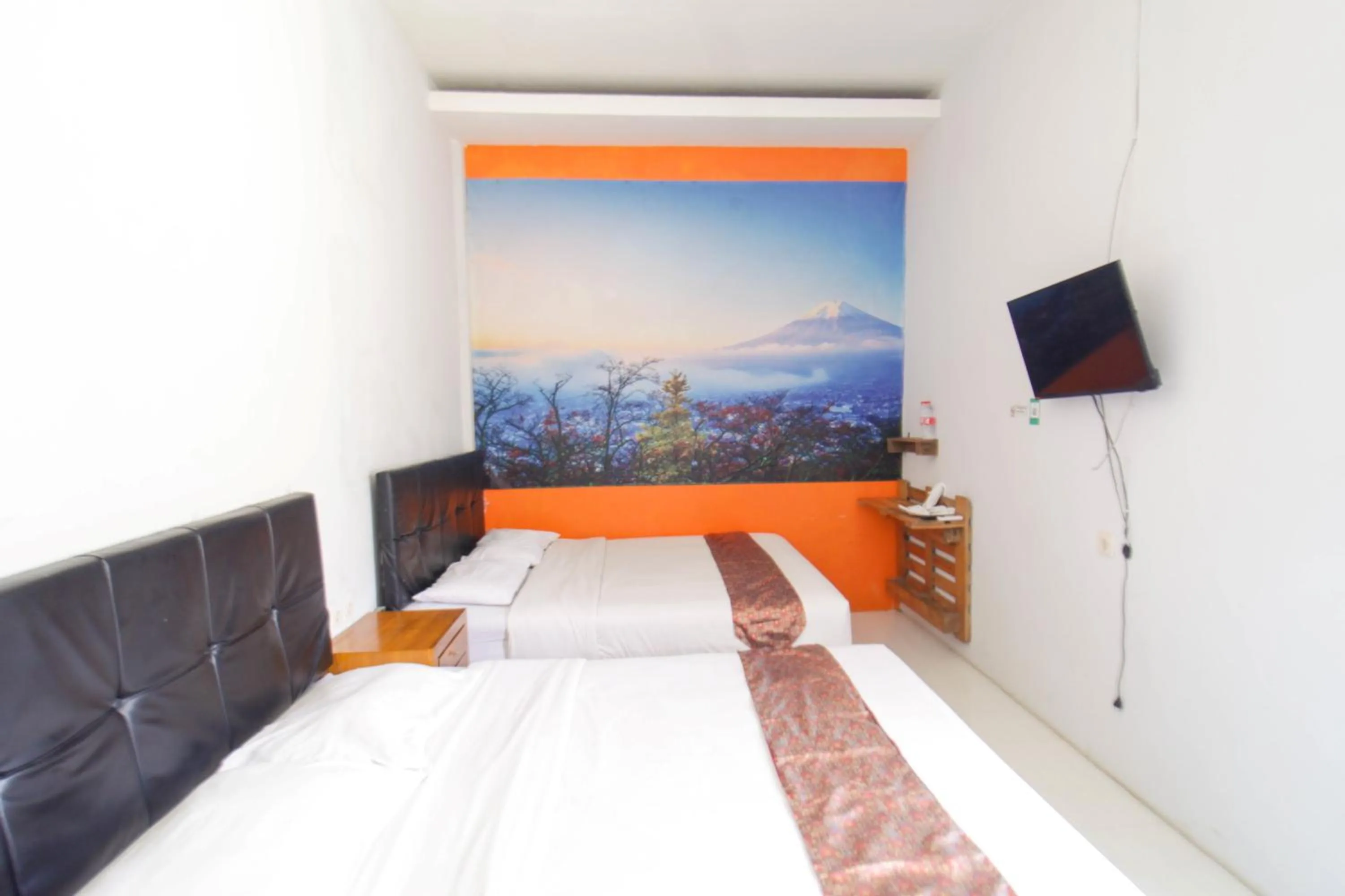 Bed in Bwalk Hotel Malang