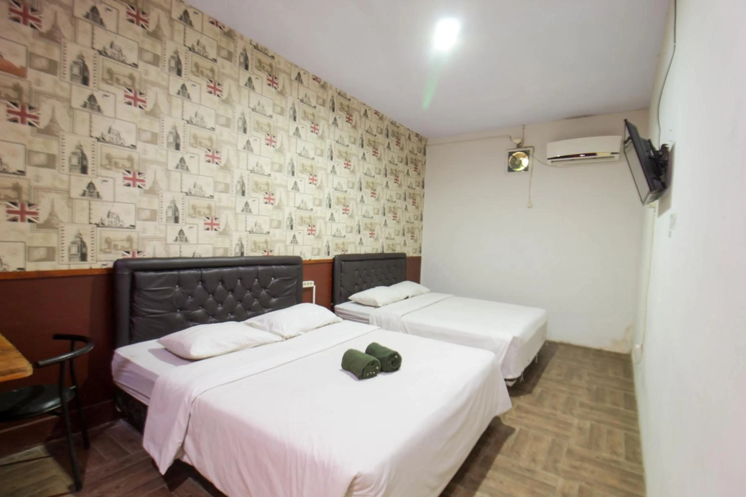 Bed in Bwalk Hotel Malang