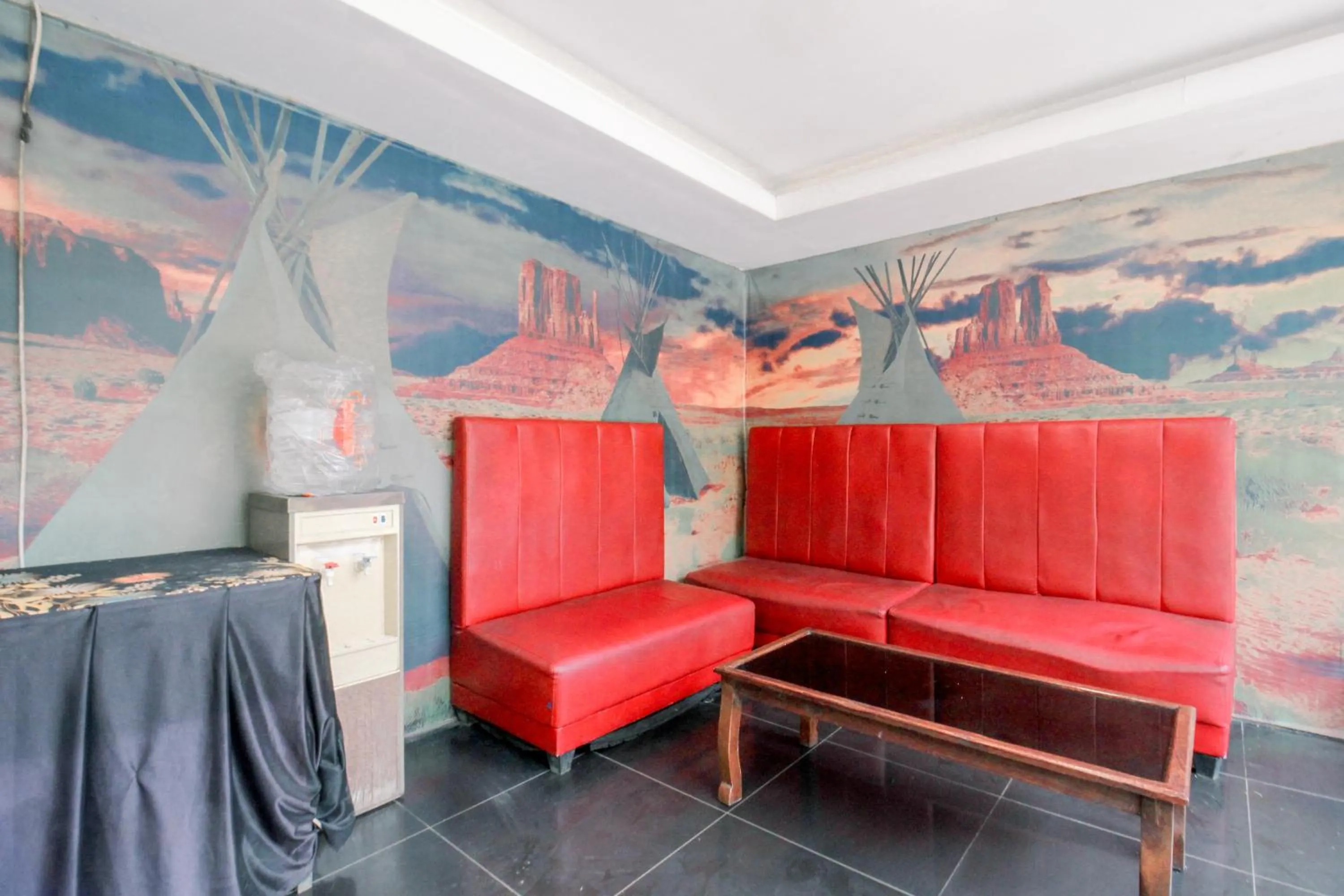 Lobby or reception in Bwalk Hotel Malang