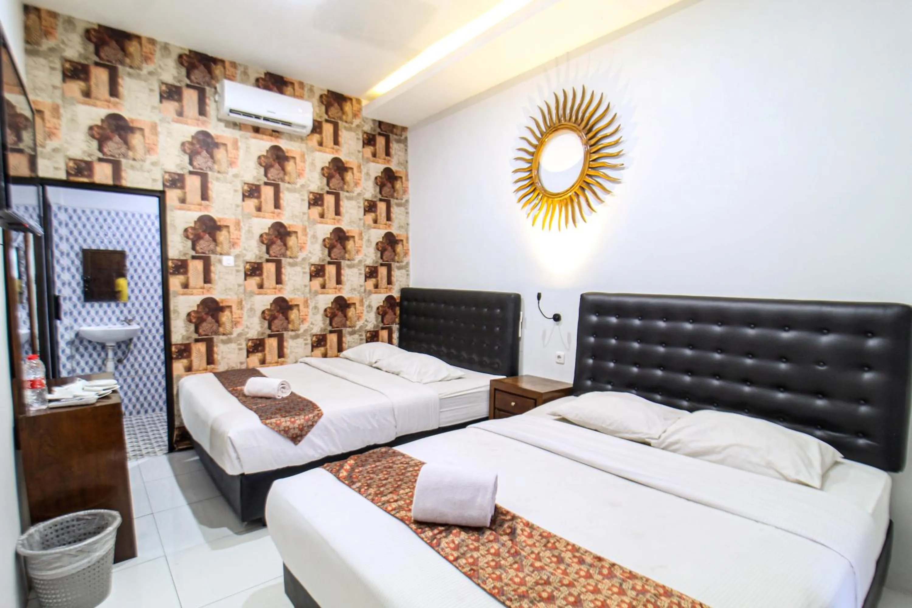 Bed in Bwalk Hotel Malang