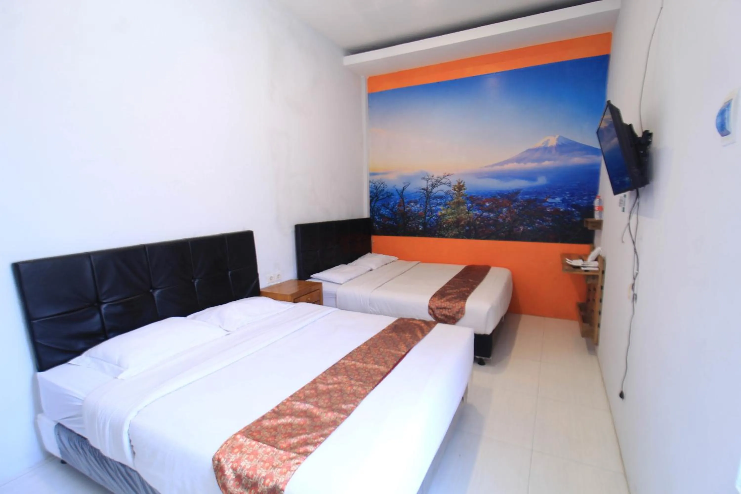 Bed in Bwalk Hotel Malang