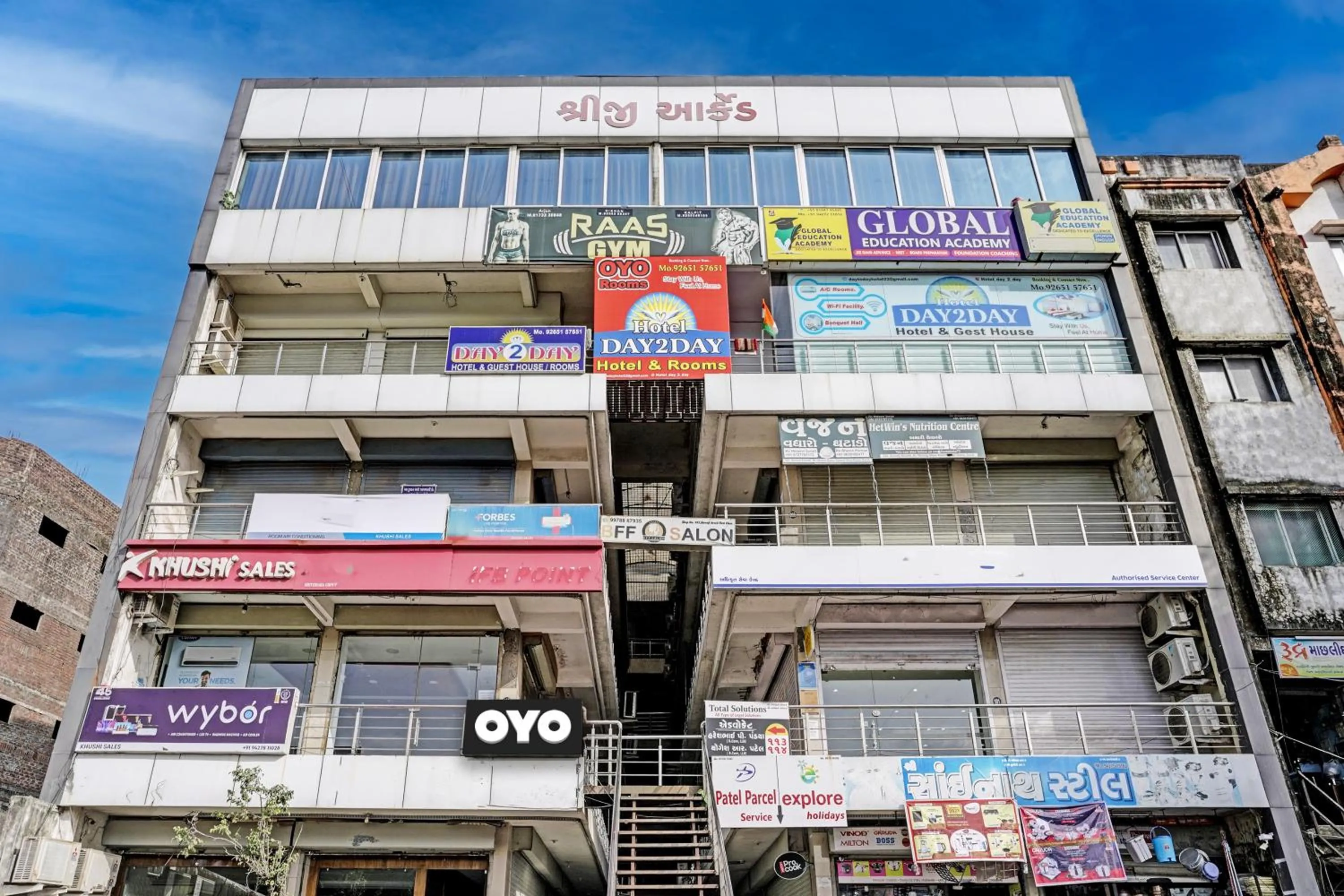 Facade/entrance in Hotel O Day2Day