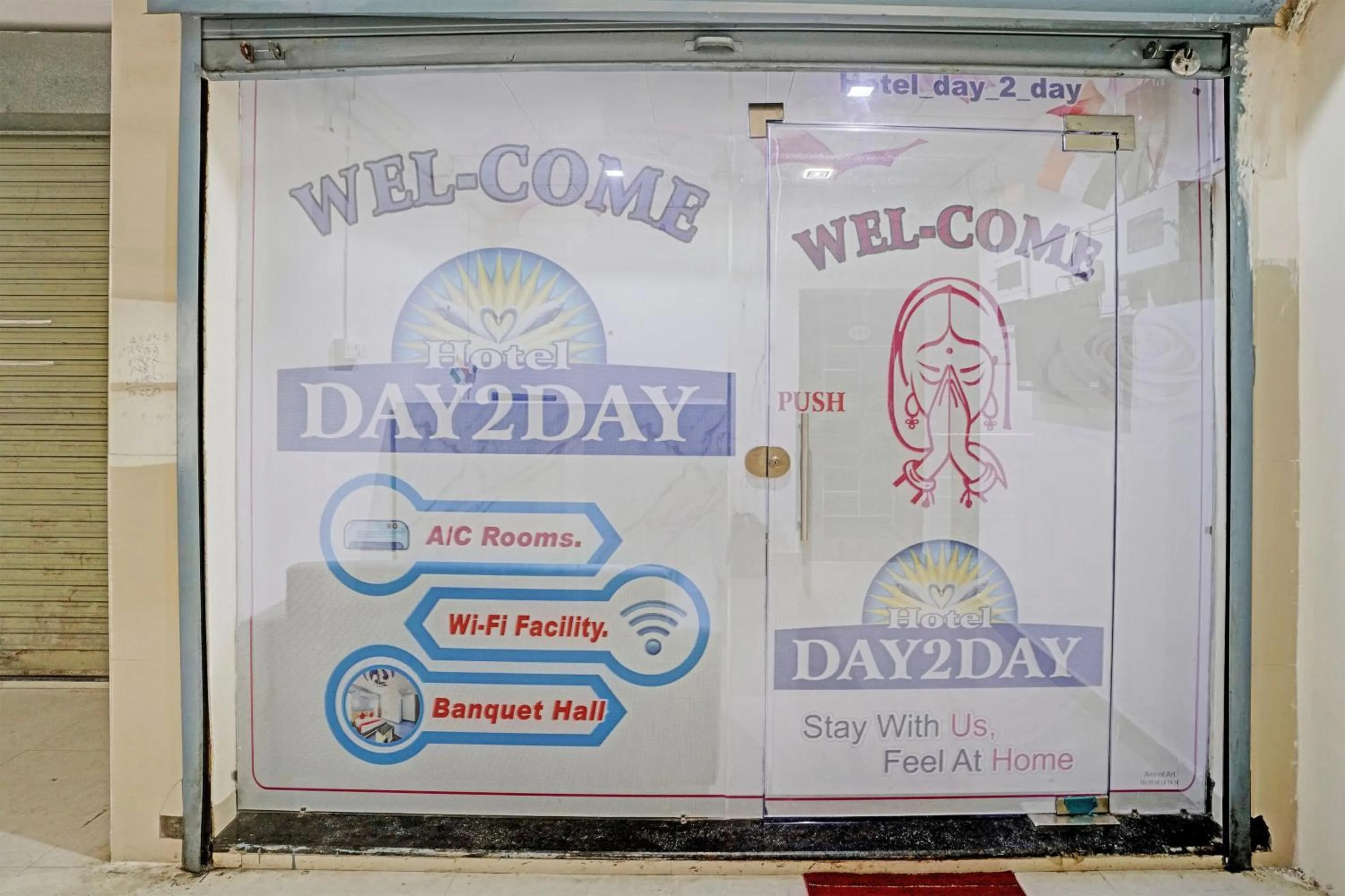 Facade/entrance in Hotel O Day2Day