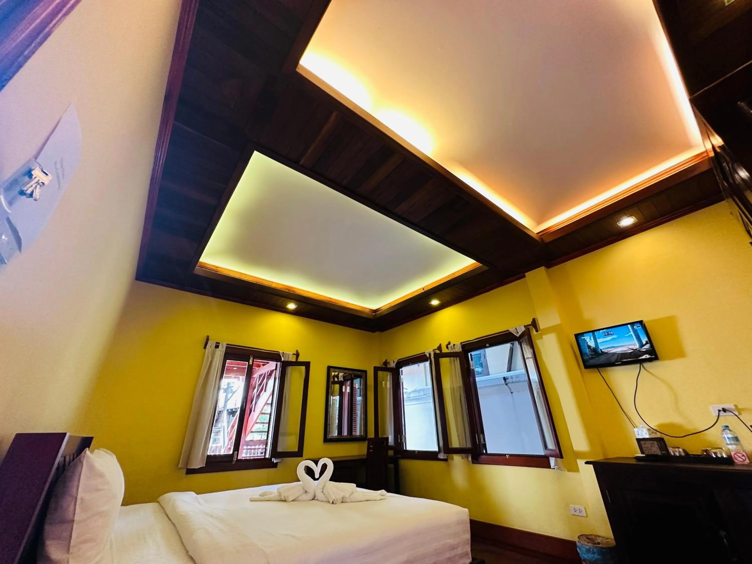 Photo of the whole room, Bed in Villa Phonethip Mekong Riverside