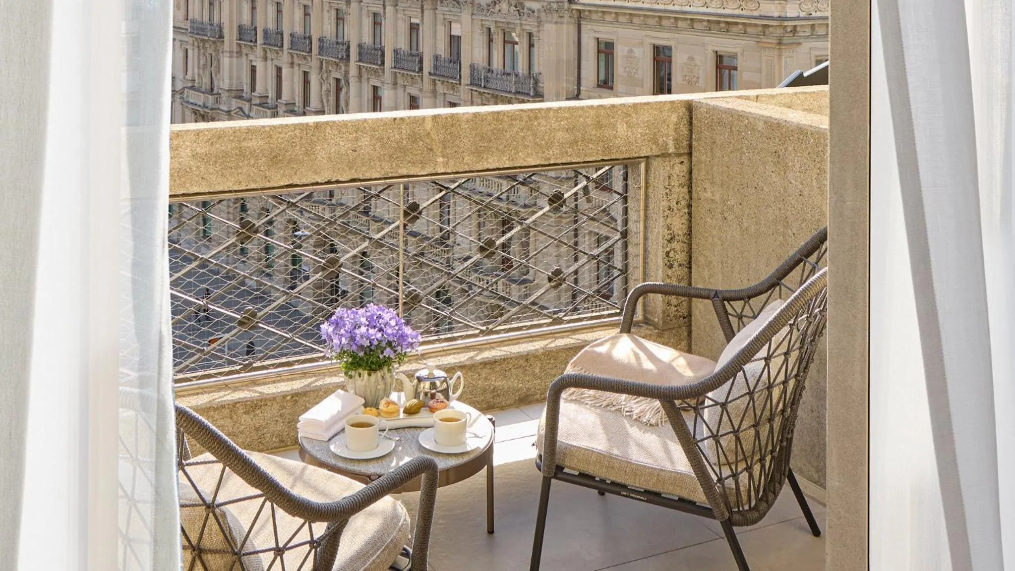 Property building in Mandarin Oriental Savoy, Zurich