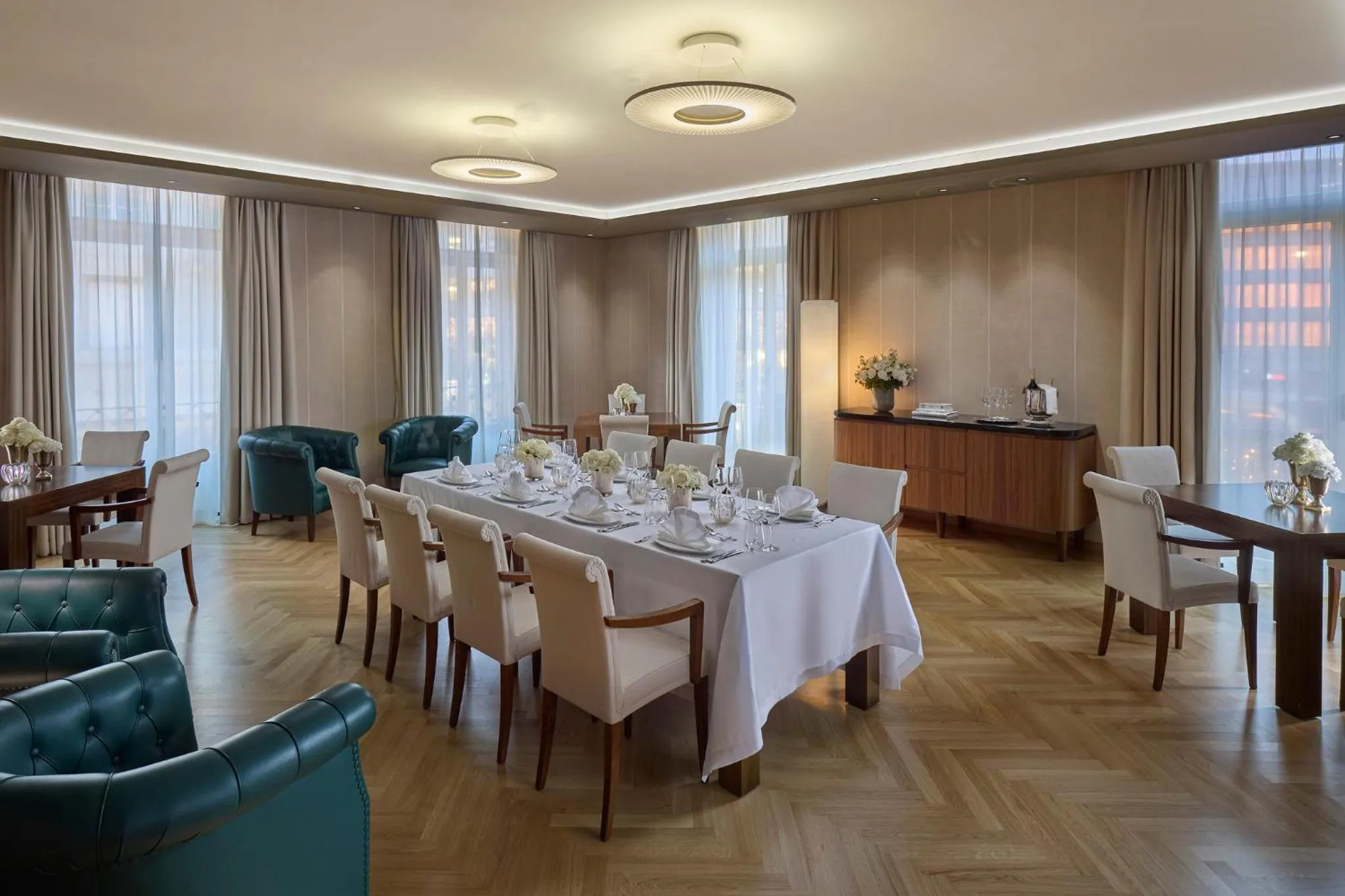 Meeting/conference room in Mandarin Oriental Savoy, Zurich