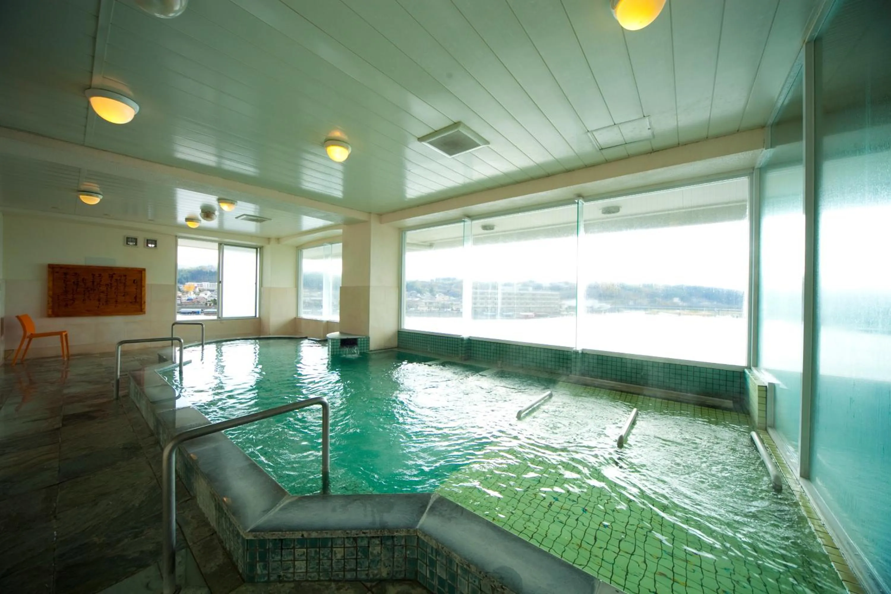 Hot Spring Bath in caffel Hina-no-sato