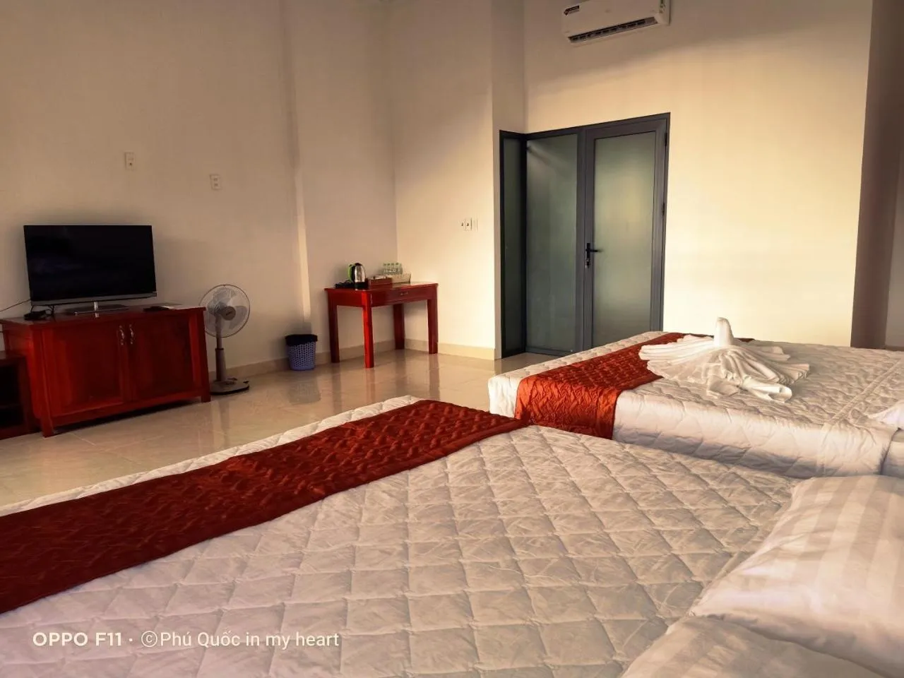 Bed in Hong Bin Bungalow