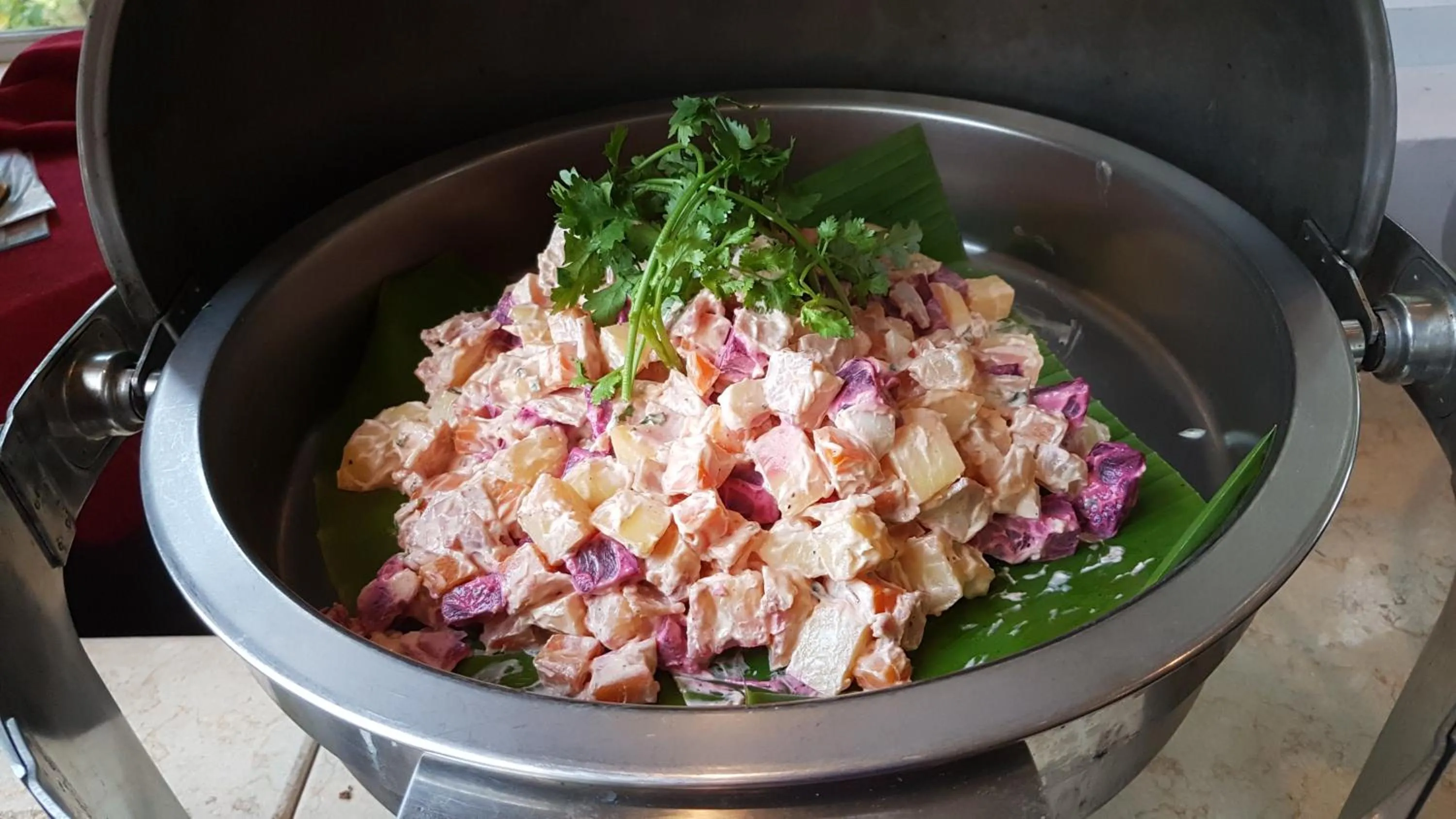 Buffet breakfast in Hong Bin Bungalow