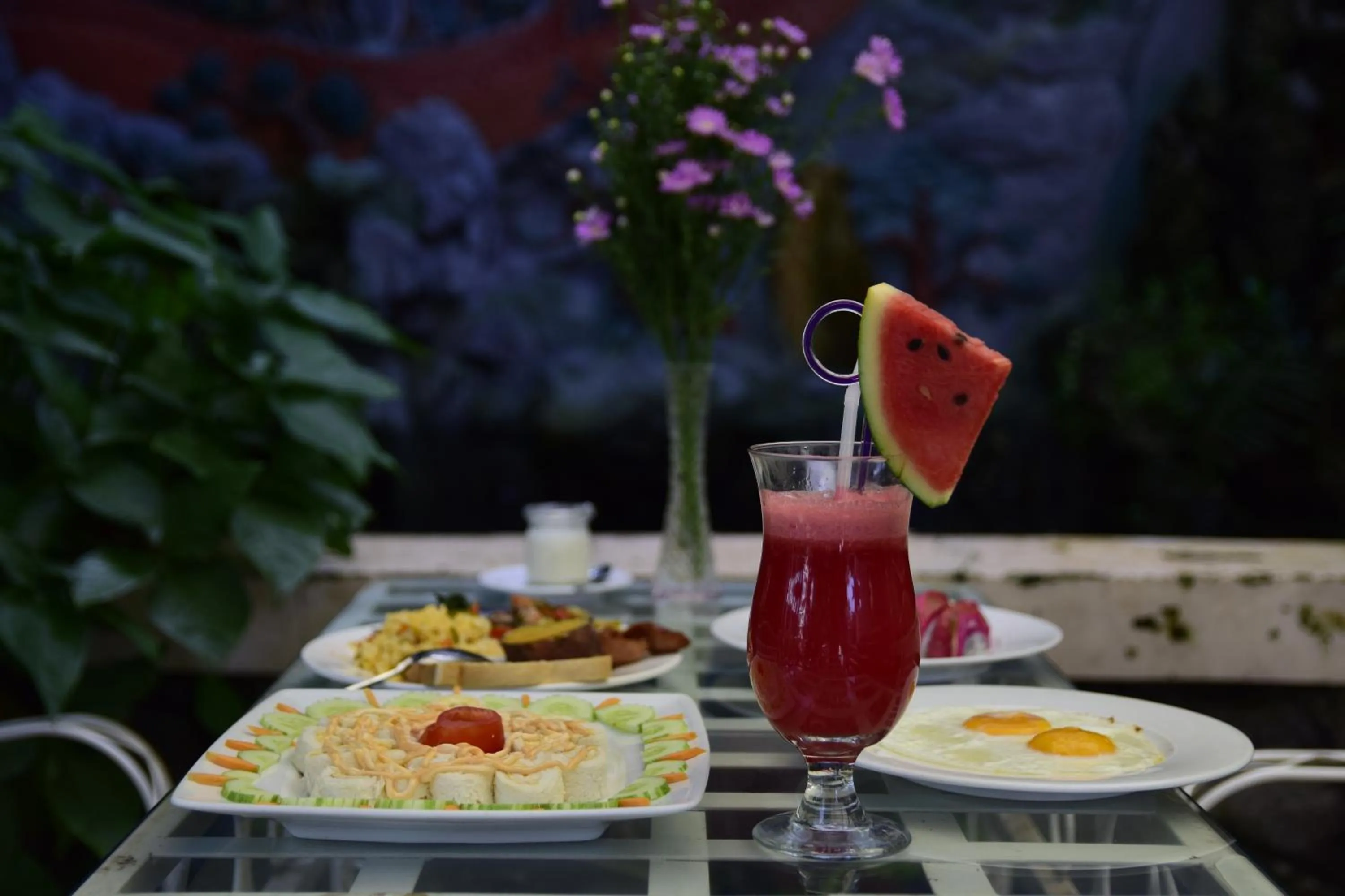 Food and drinks in Hong Bin Bungalow