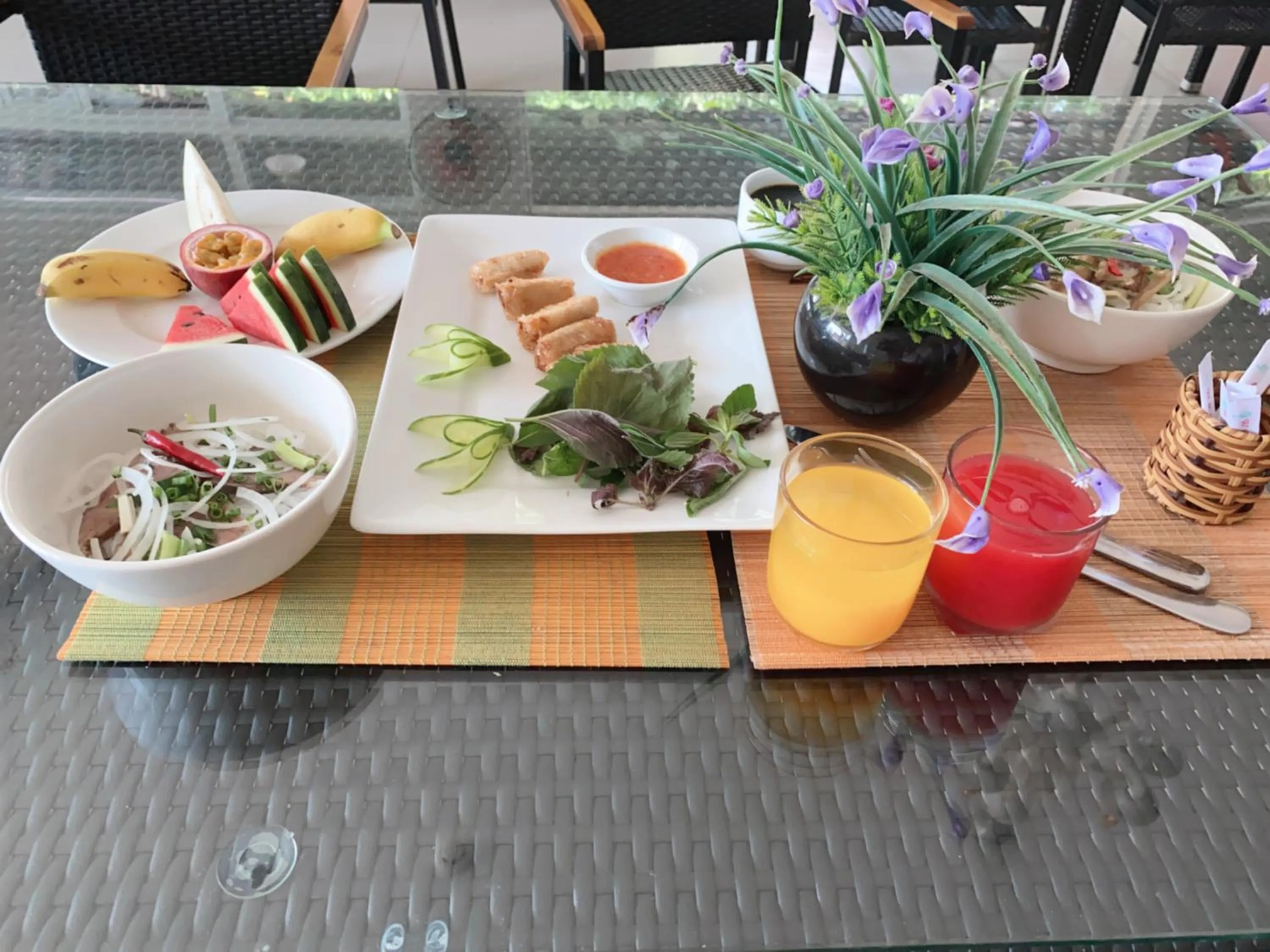 Breakfast in Hong Bin Bungalow