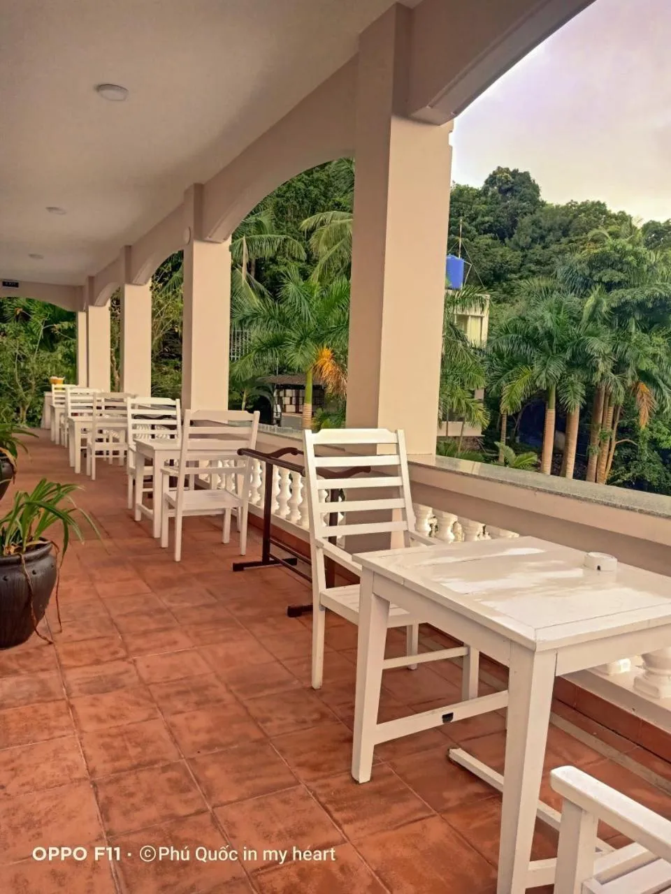 Balcony/Terrace in Hong Bin Bungalow