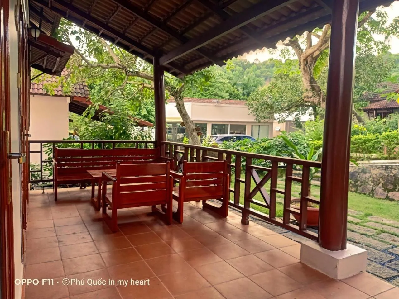 Balcony/Terrace in Hong Bin Bungalow