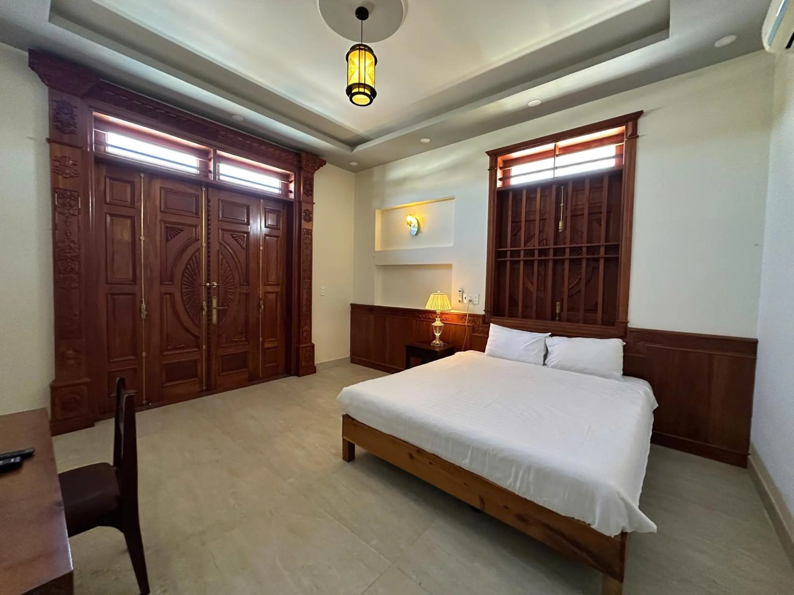 Bed in Hong Bin Bungalow