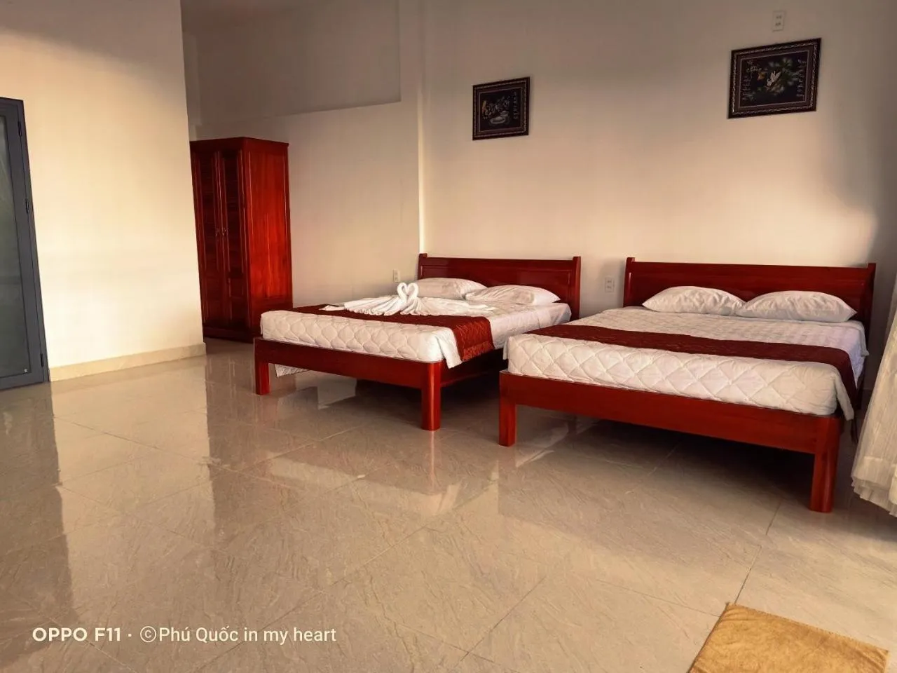 Bed in Hong Bin Bungalow