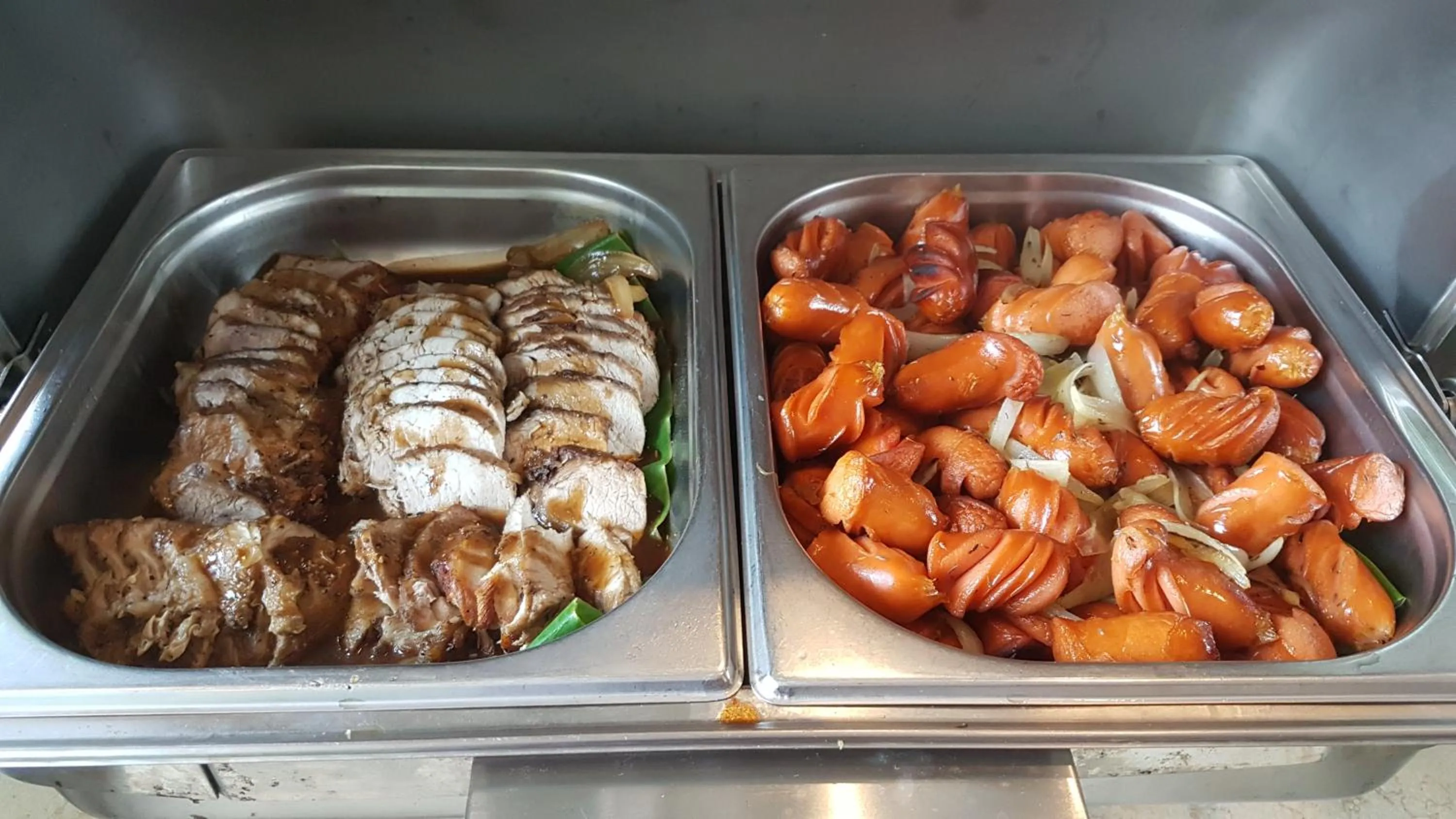 American breakfast in Hong Bin Bungalow