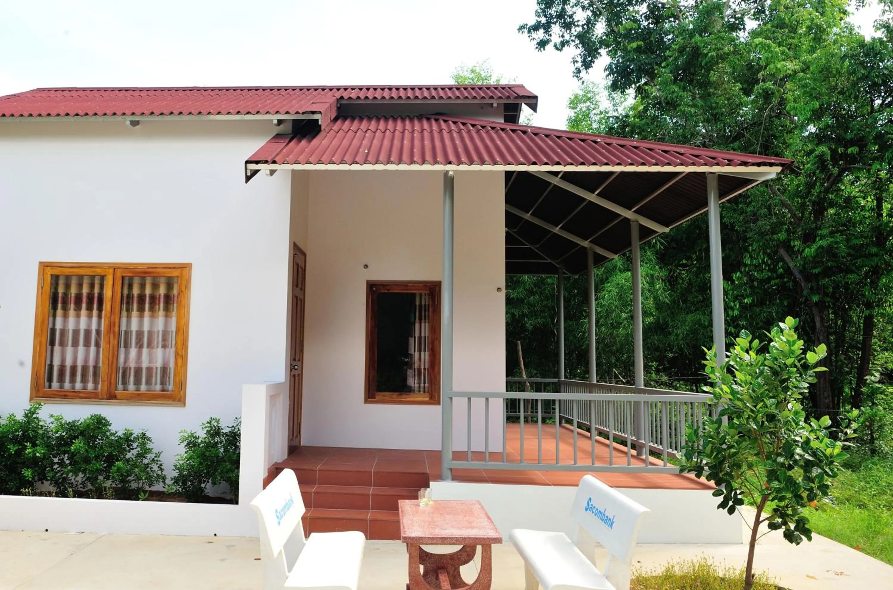 Patio in Tang Thanh Phat Resort