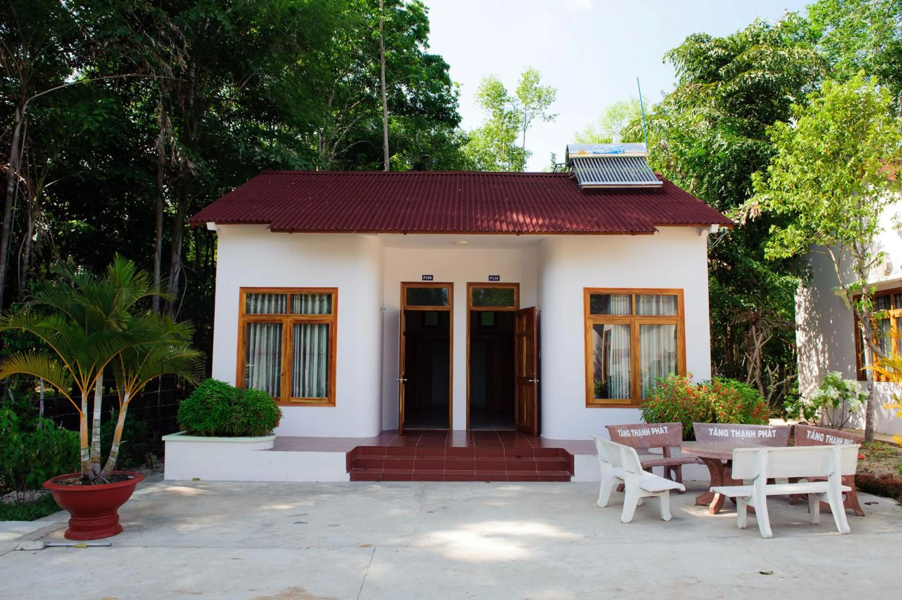 Patio in Tang Thanh Phat Resort