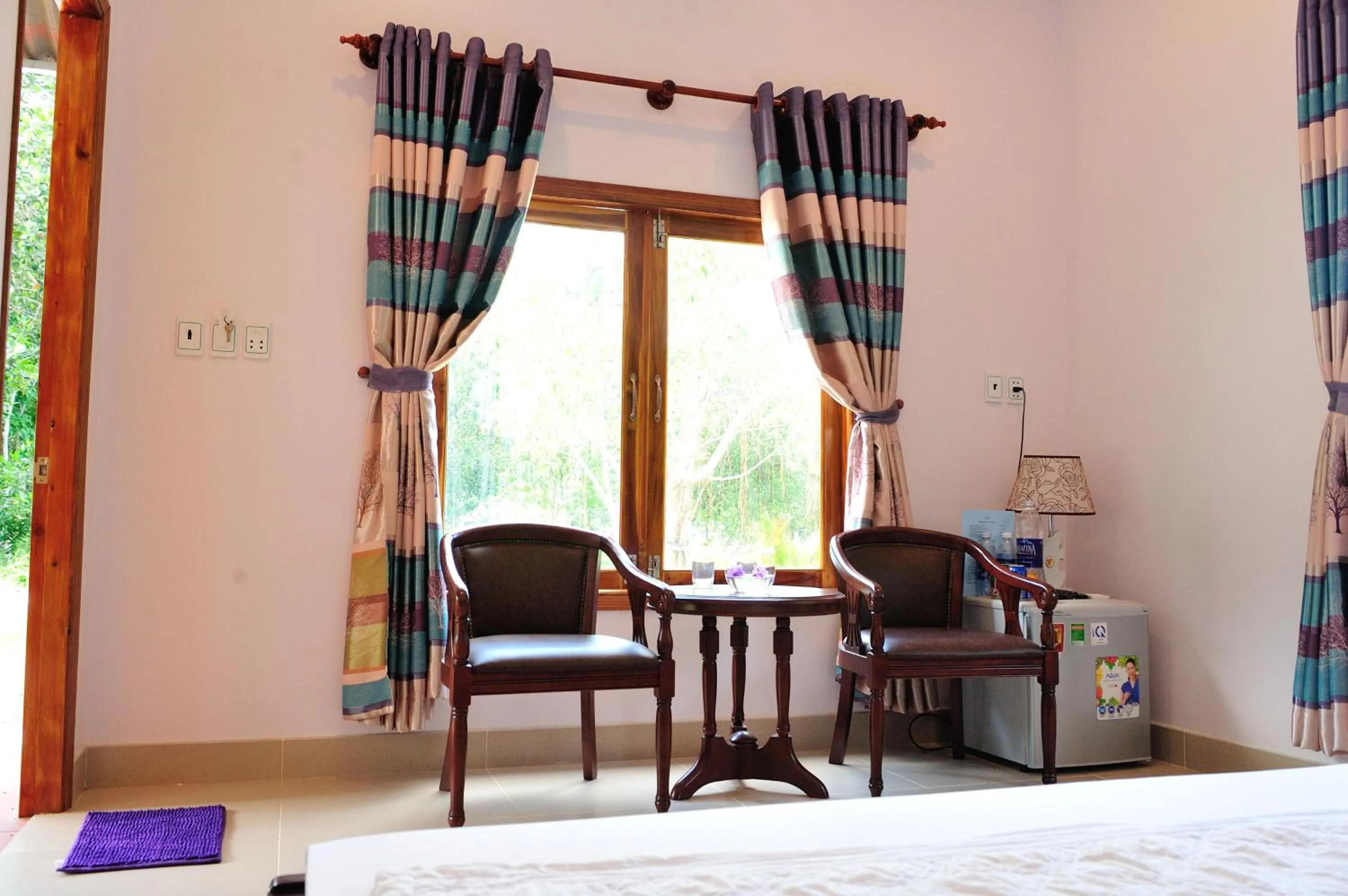 Seating area in Tang Thanh Phat Resort