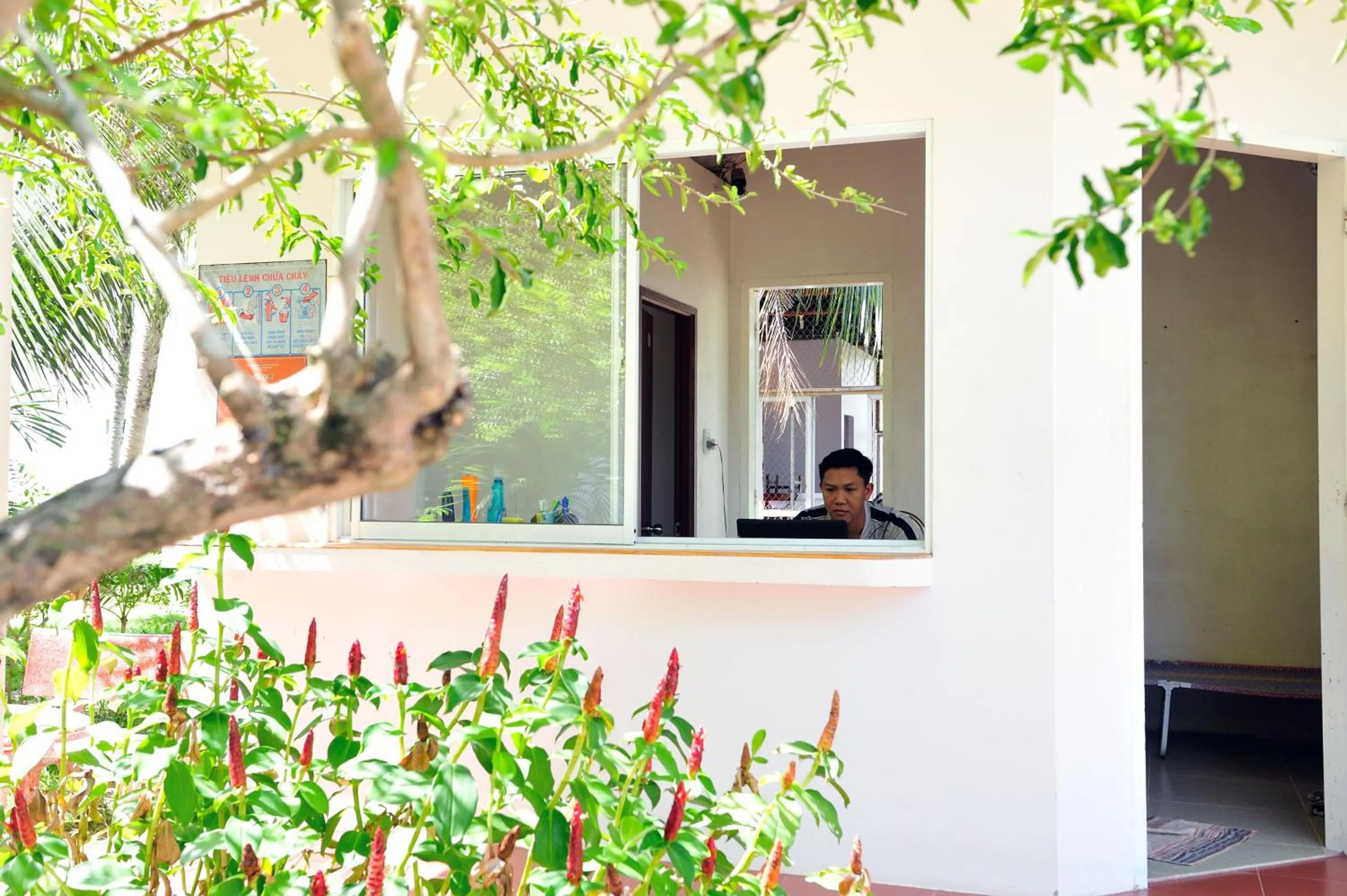 Staff in Tang Thanh Phat Resort