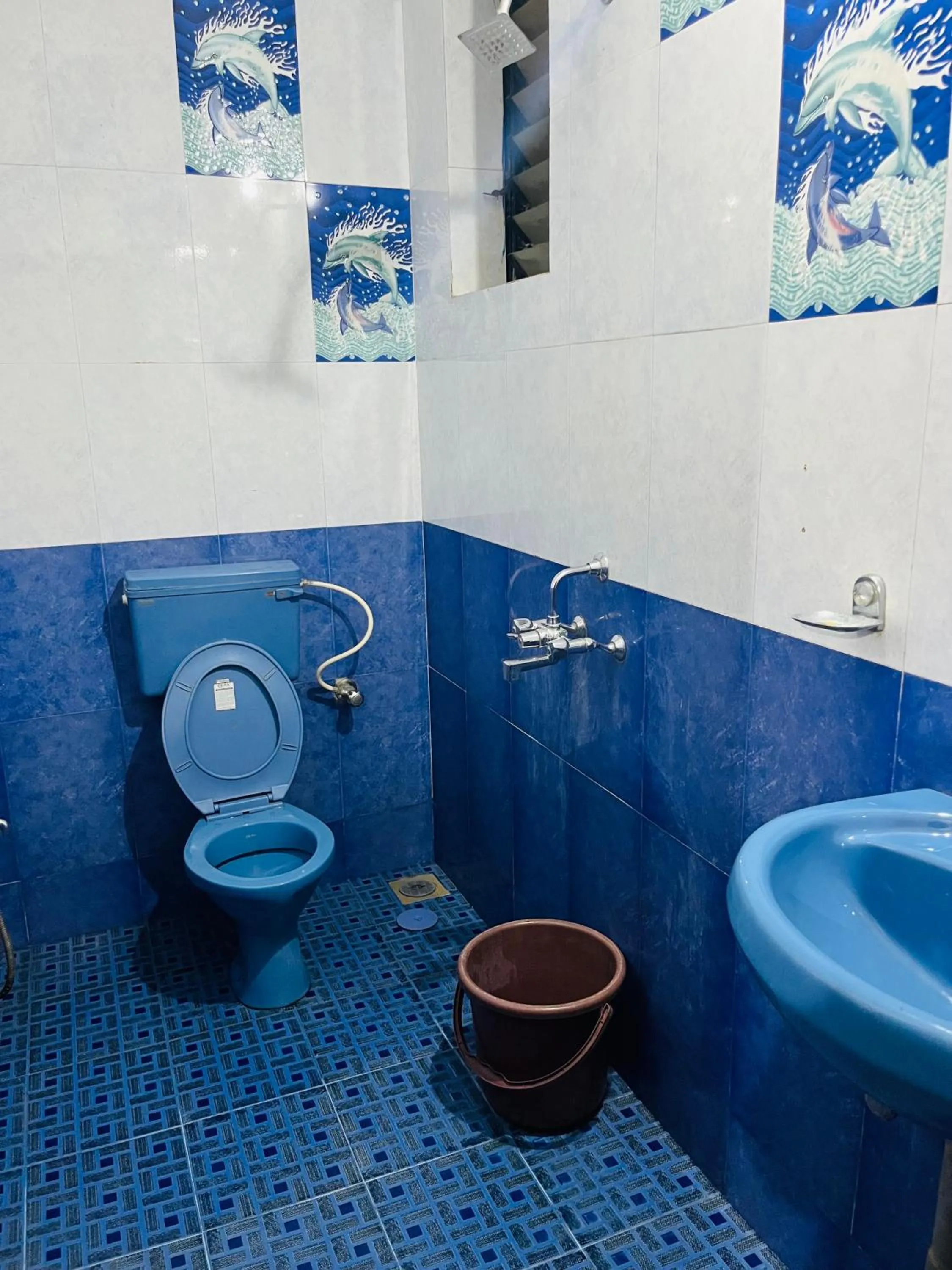 Toilet in Casa De Calangute Hotel