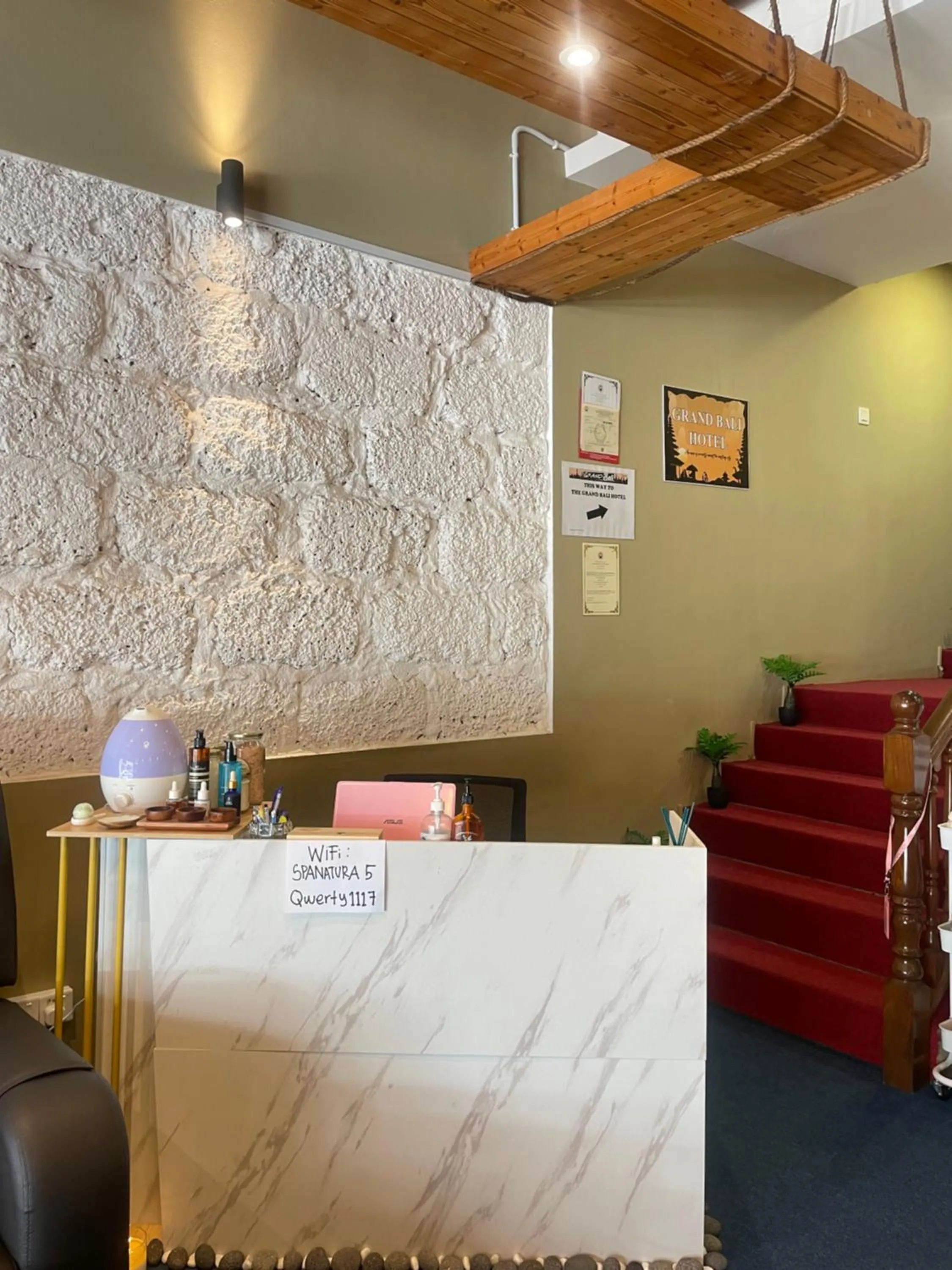 Lobby or reception in The Grand Bali Hotel