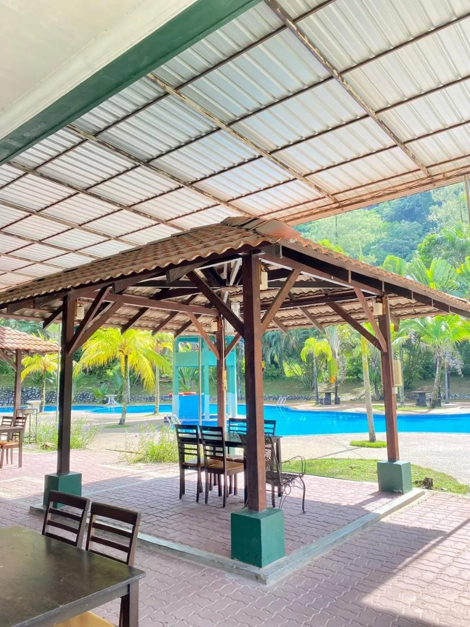 BBQ facilities in Teluk Batik Holiday Apartment