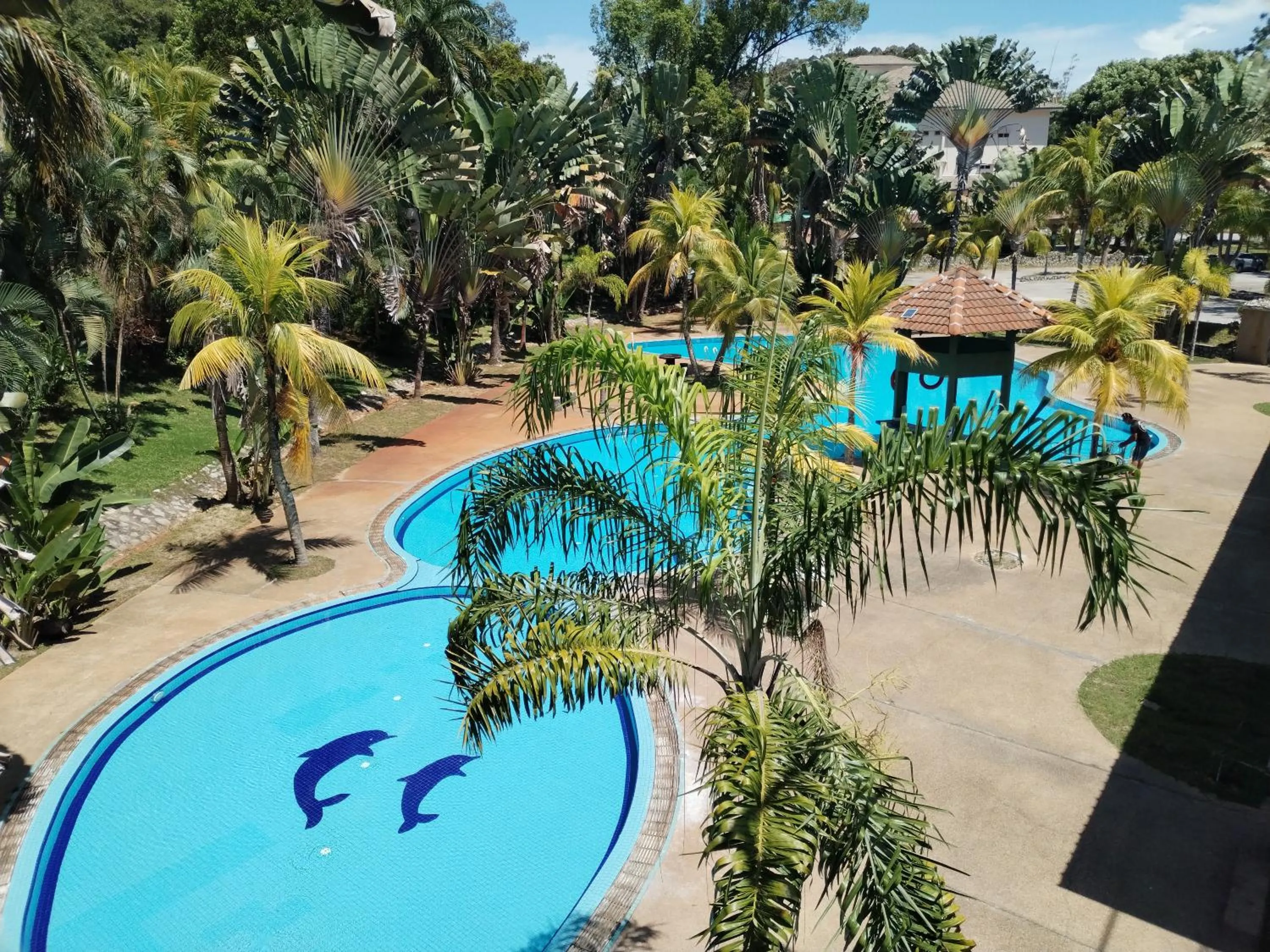 Swimming pool in Teluk Batik Holiday Apartment