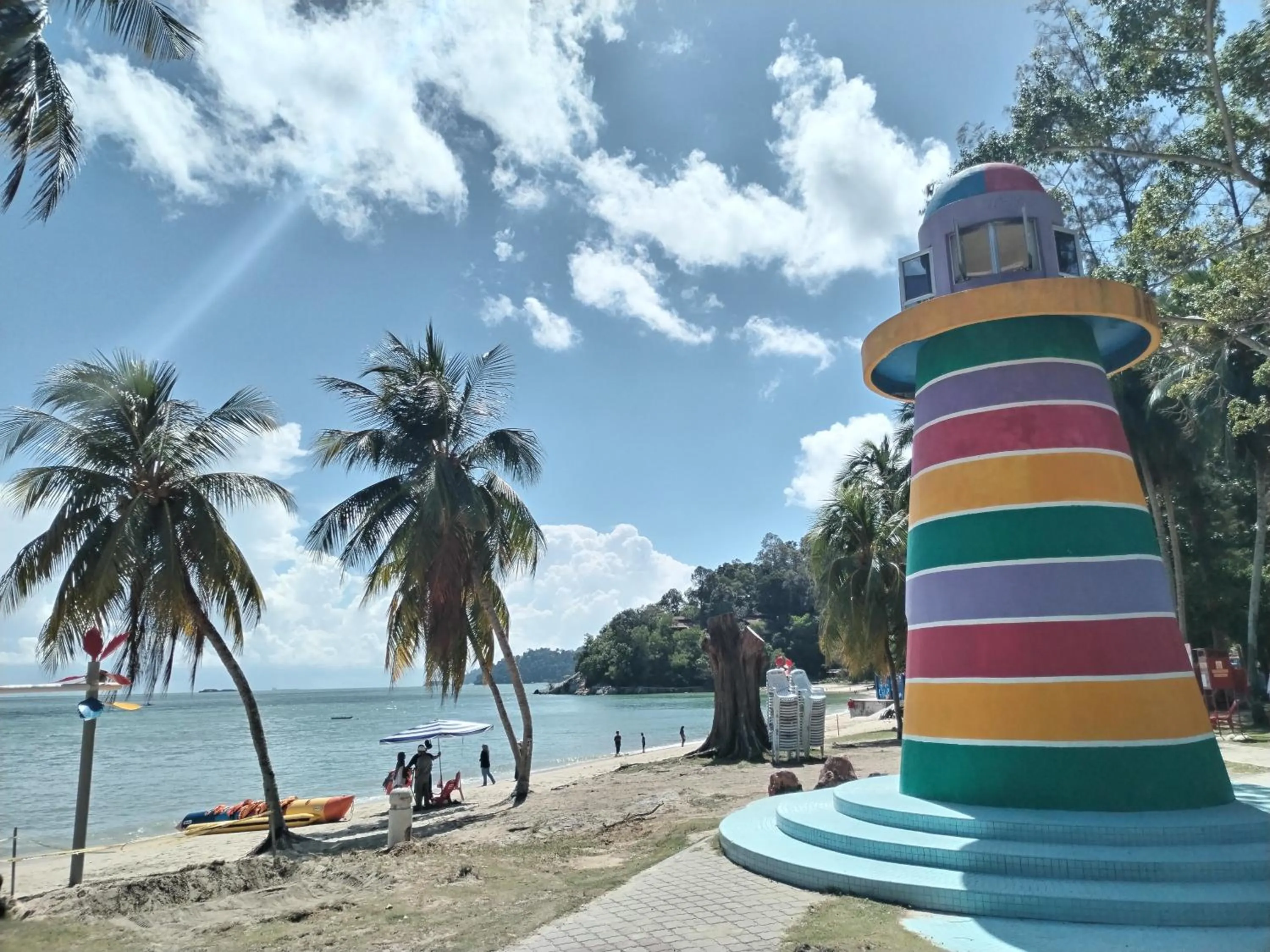 Beach in Teluk Batik Holiday Apartment
