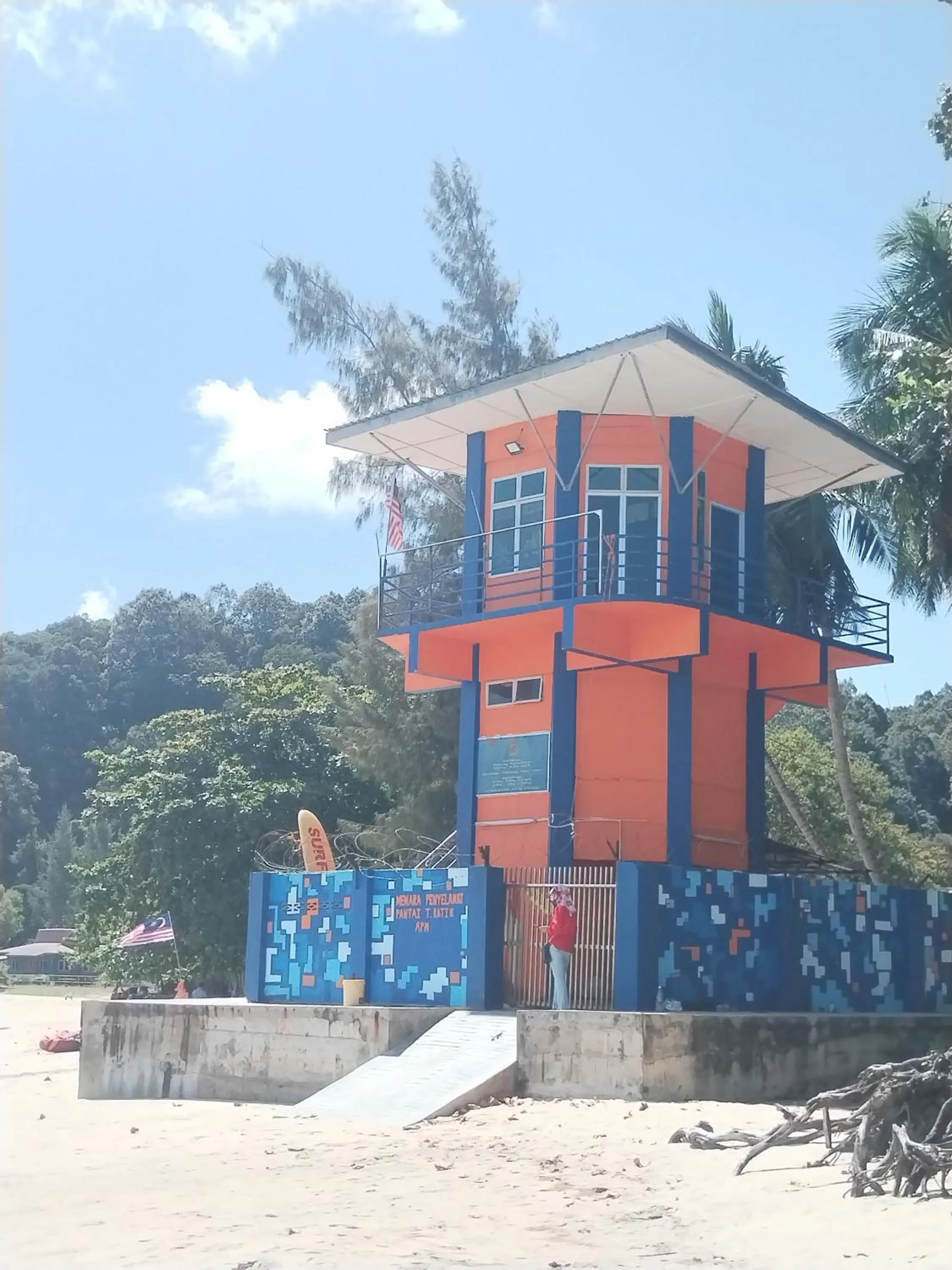 Beach in Teluk Batik Holiday Apartment