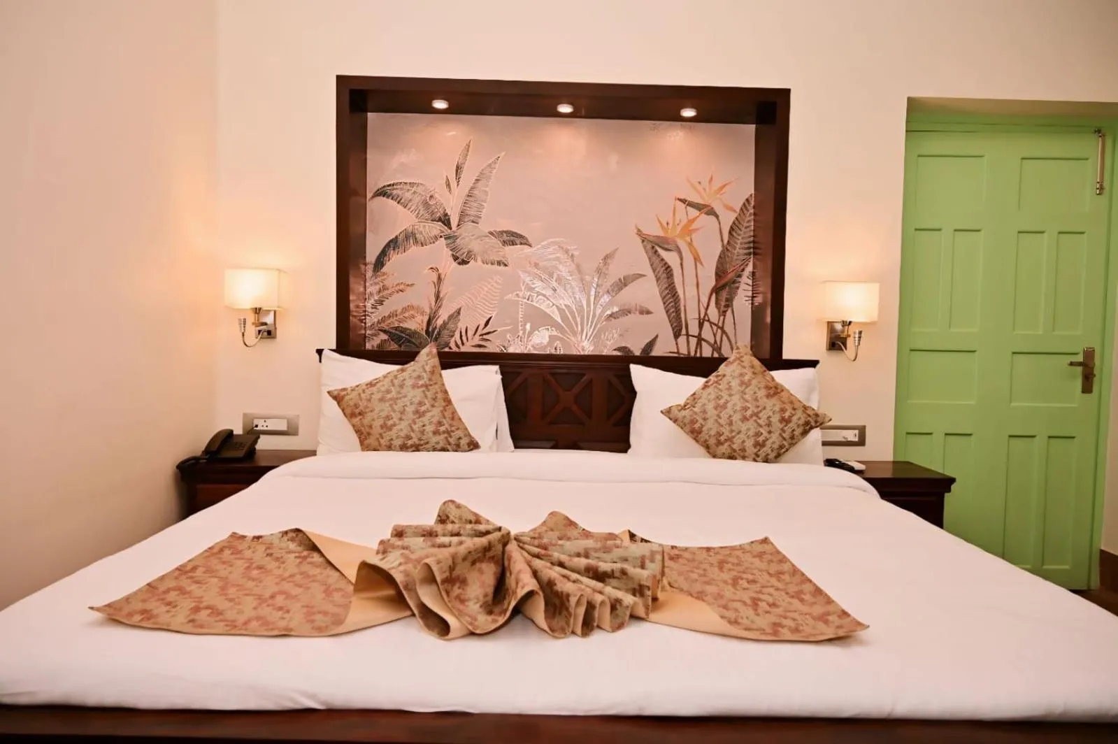 Bed in The Jais Boutique Stay