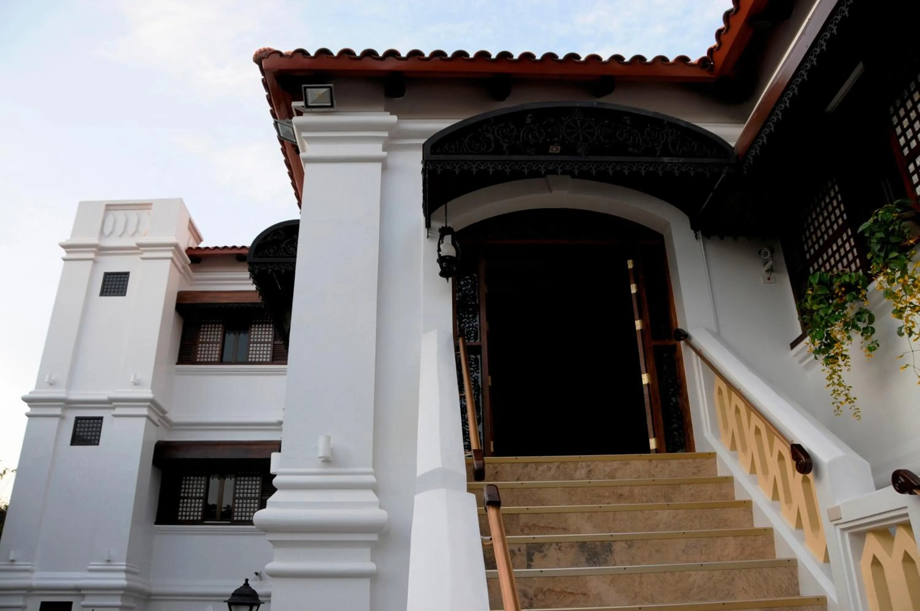 Facade/entrance in Hotel Veneto De Vigan