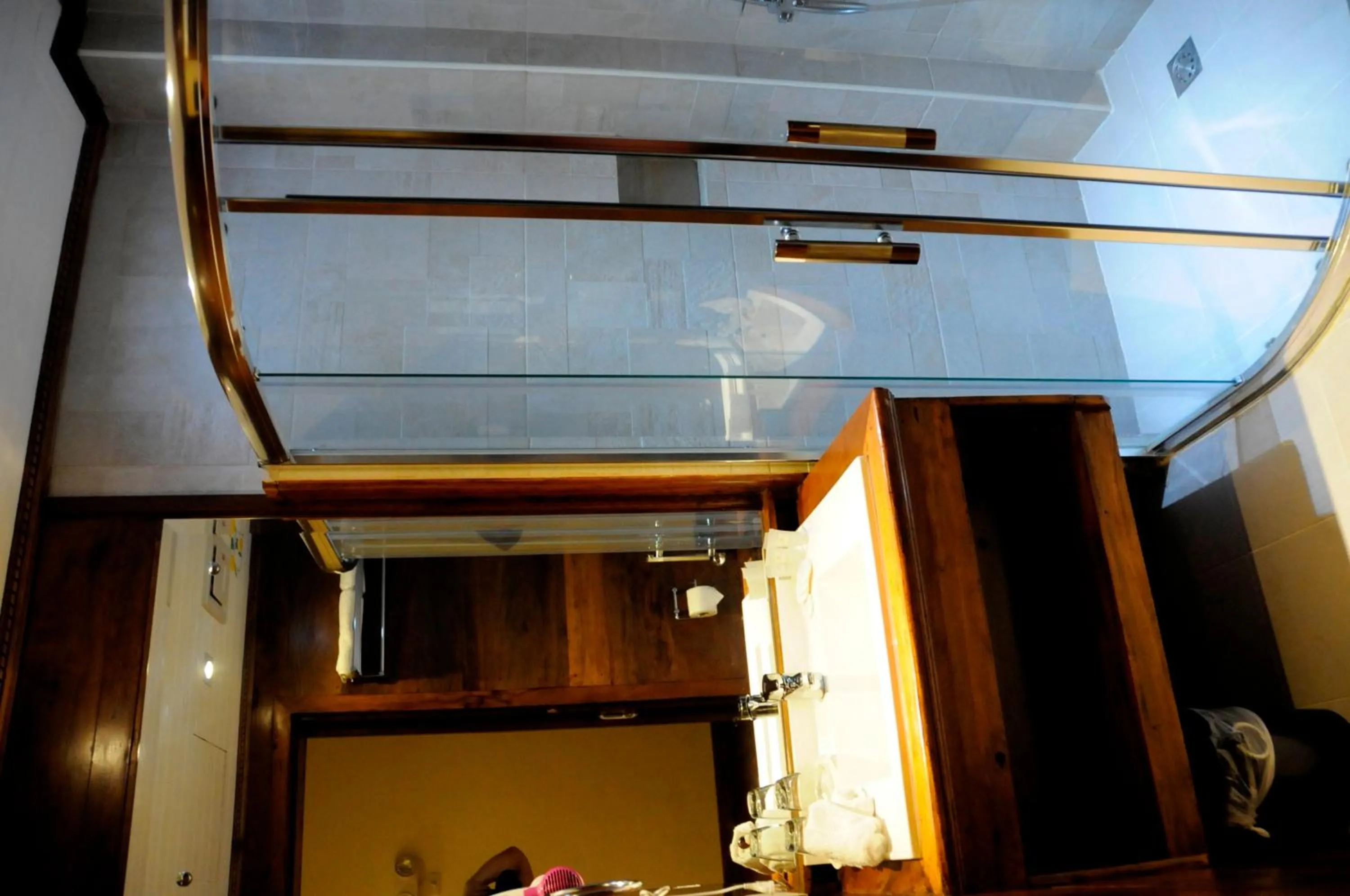 Bathroom in Hotel Veneto De Vigan