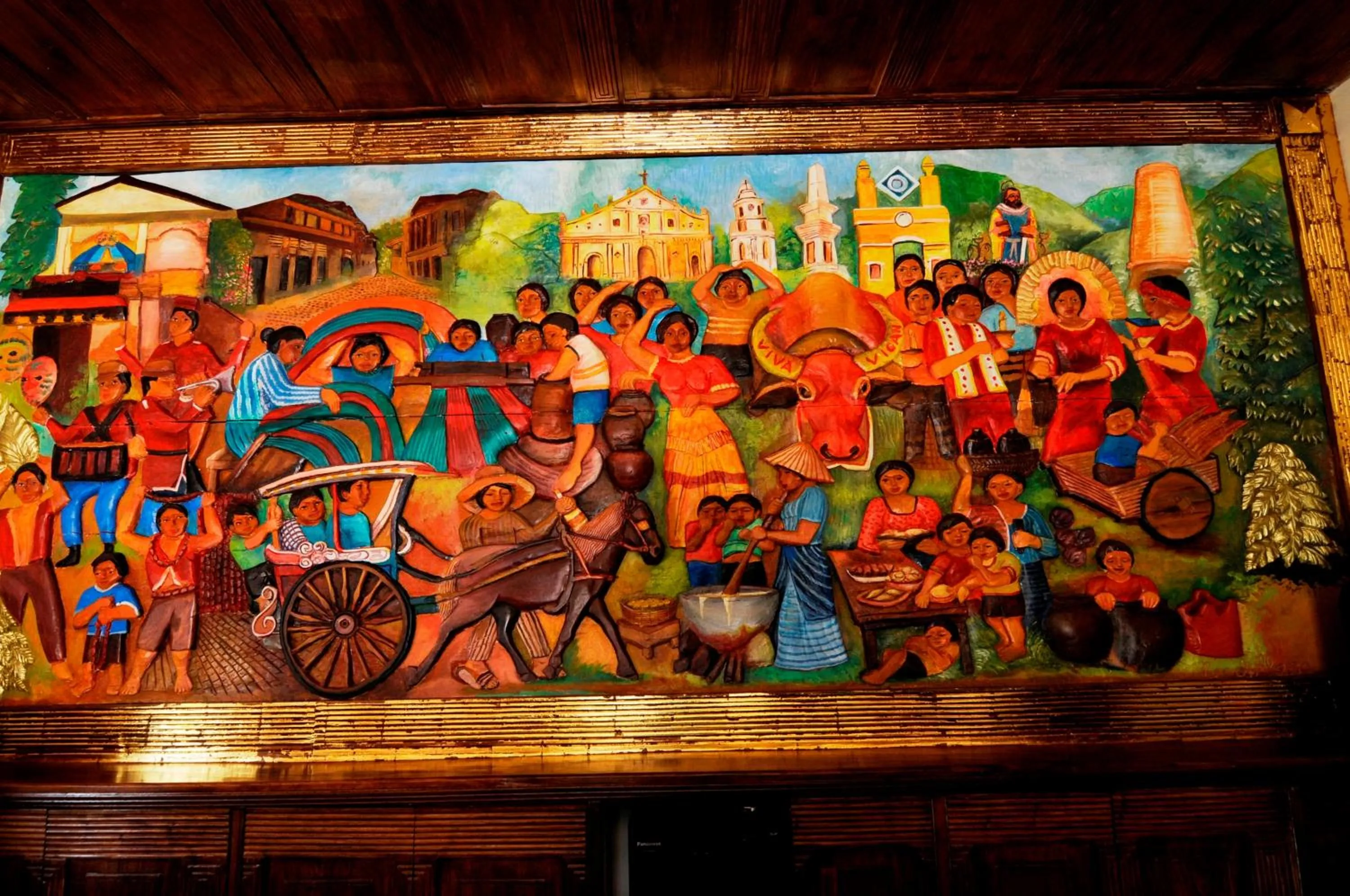 Decorative detail in Hotel Veneto De Vigan