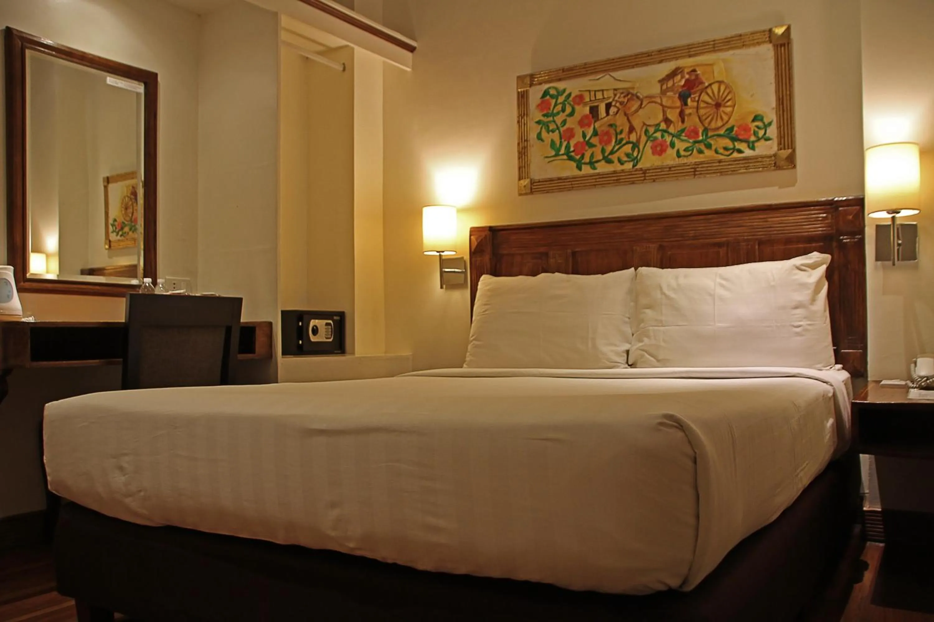 Bedroom, Bed in Hotel Veneto De Vigan