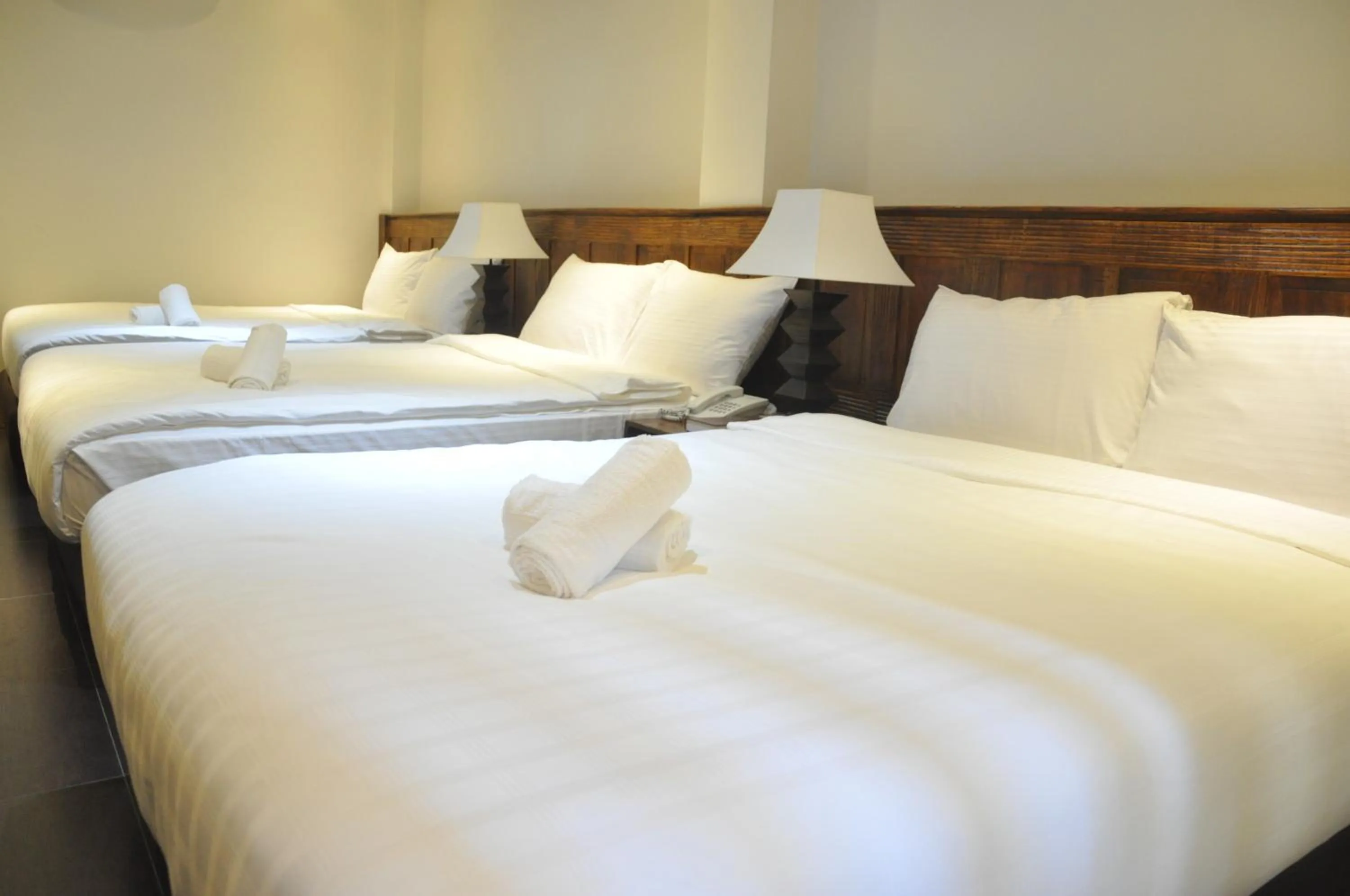 Bed in Hotel Veneto De Vigan