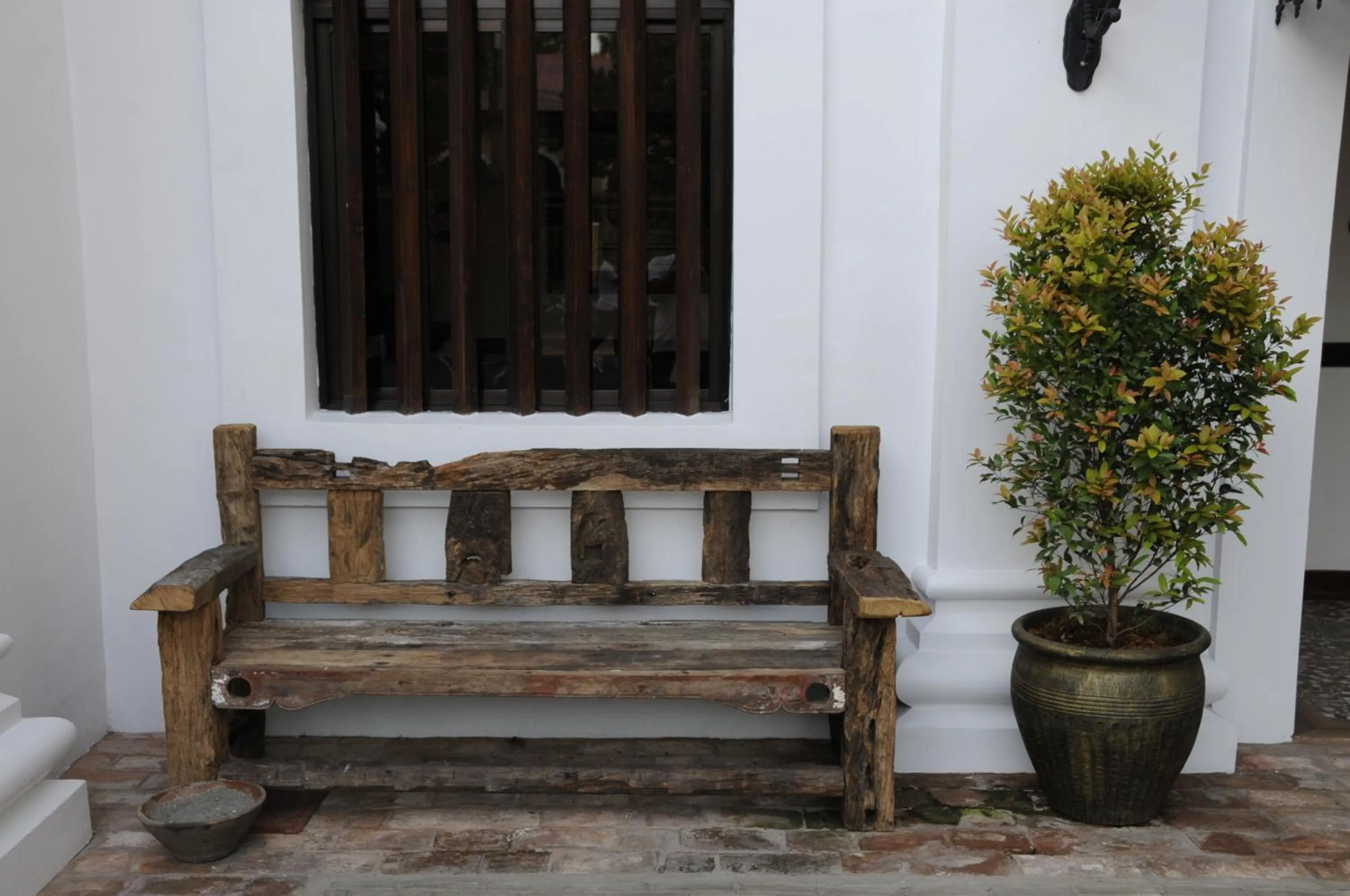 Patio in Hotel Veneto De Vigan