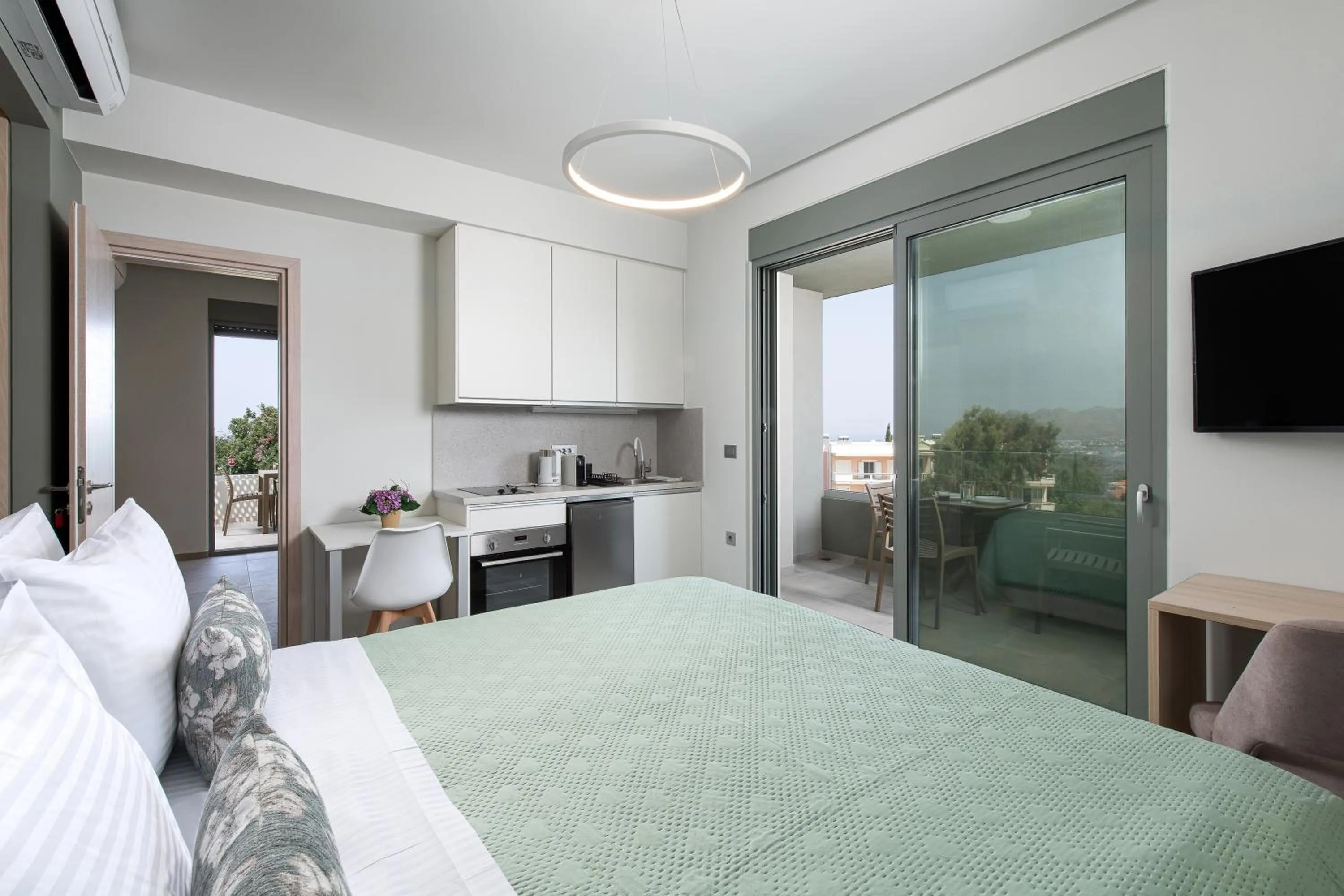 Bed in Heliades Residence