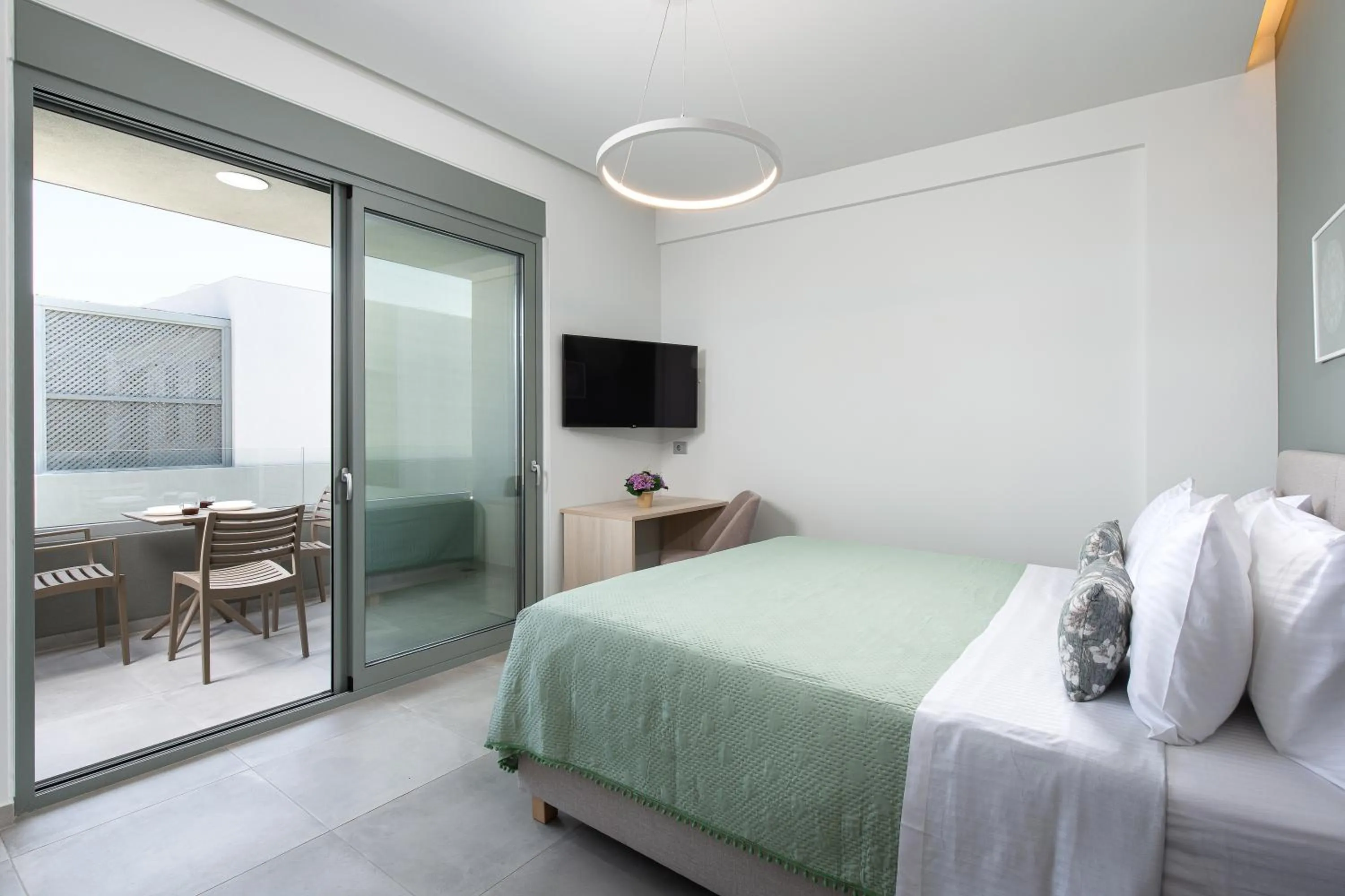 Bed in Heliades Residence