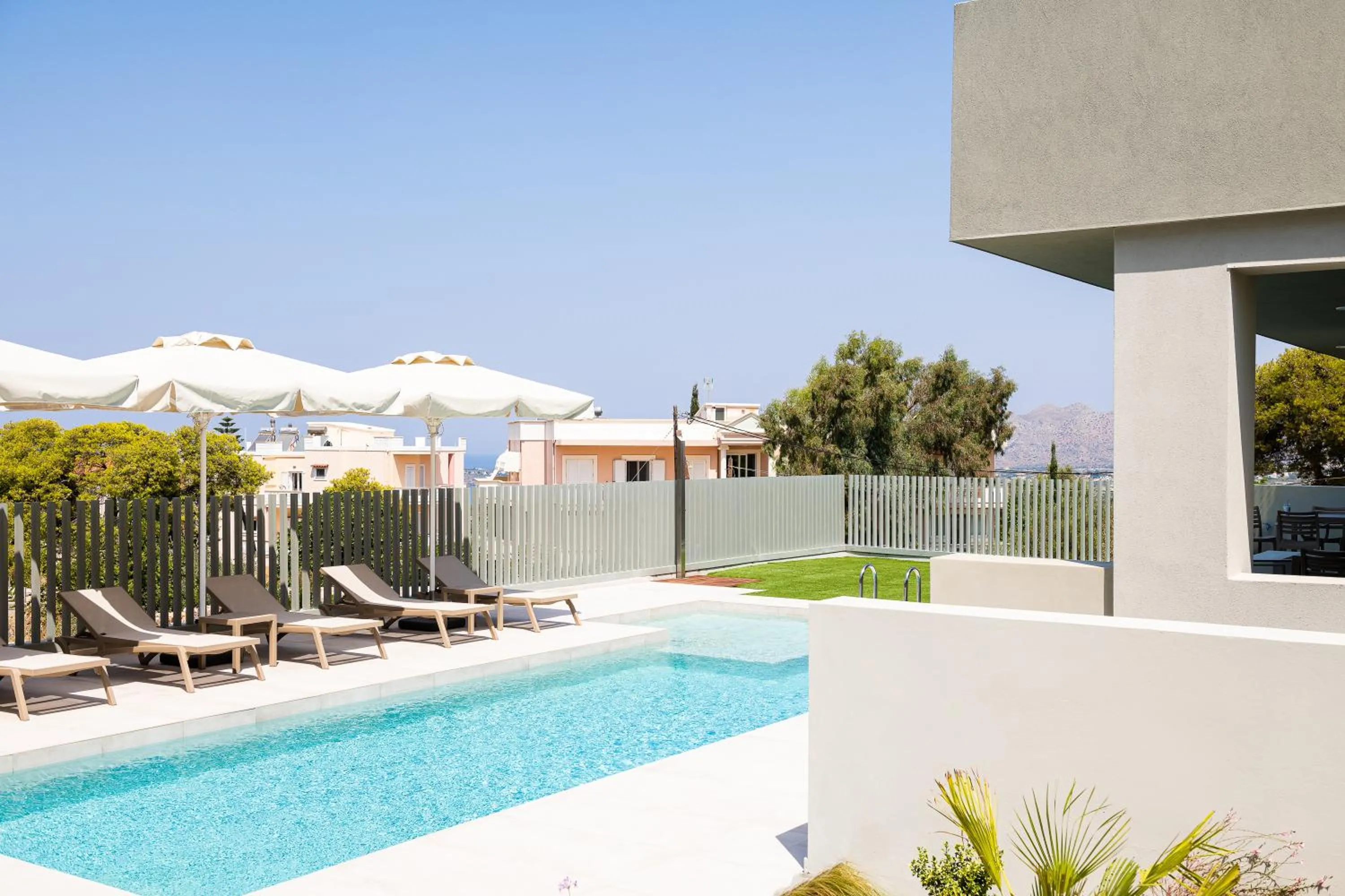 Swimming pool in Heliades Residence