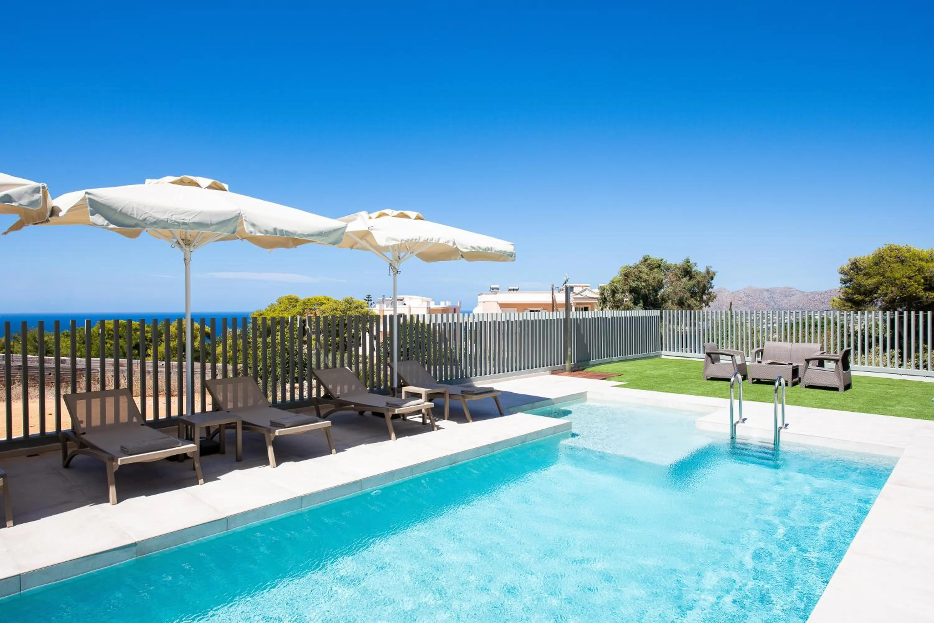 Swimming pool in Heliades Residence